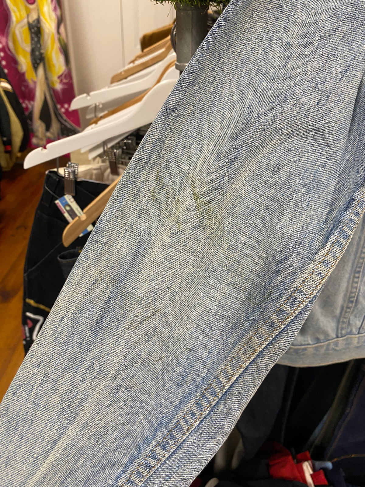 [M] Levis Light Blue Denim Jacket 59LP Made in Canada
