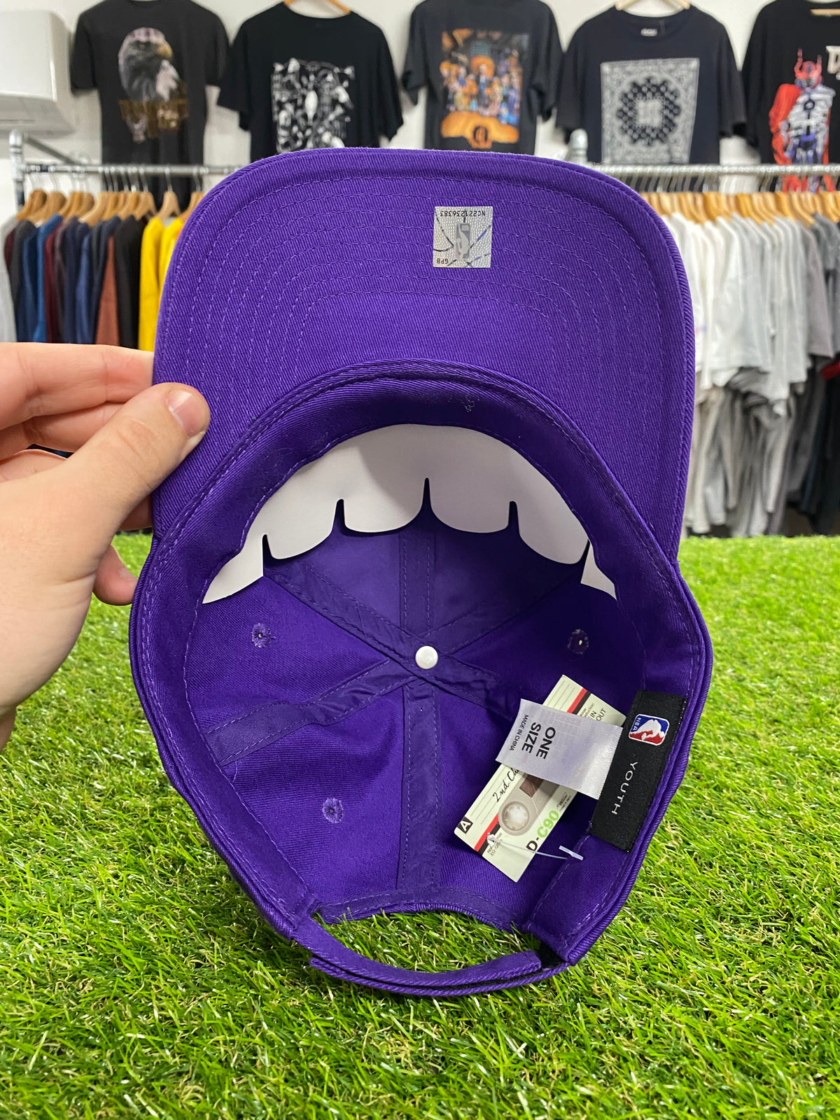 LA Lakers Purple Hat Youth Size