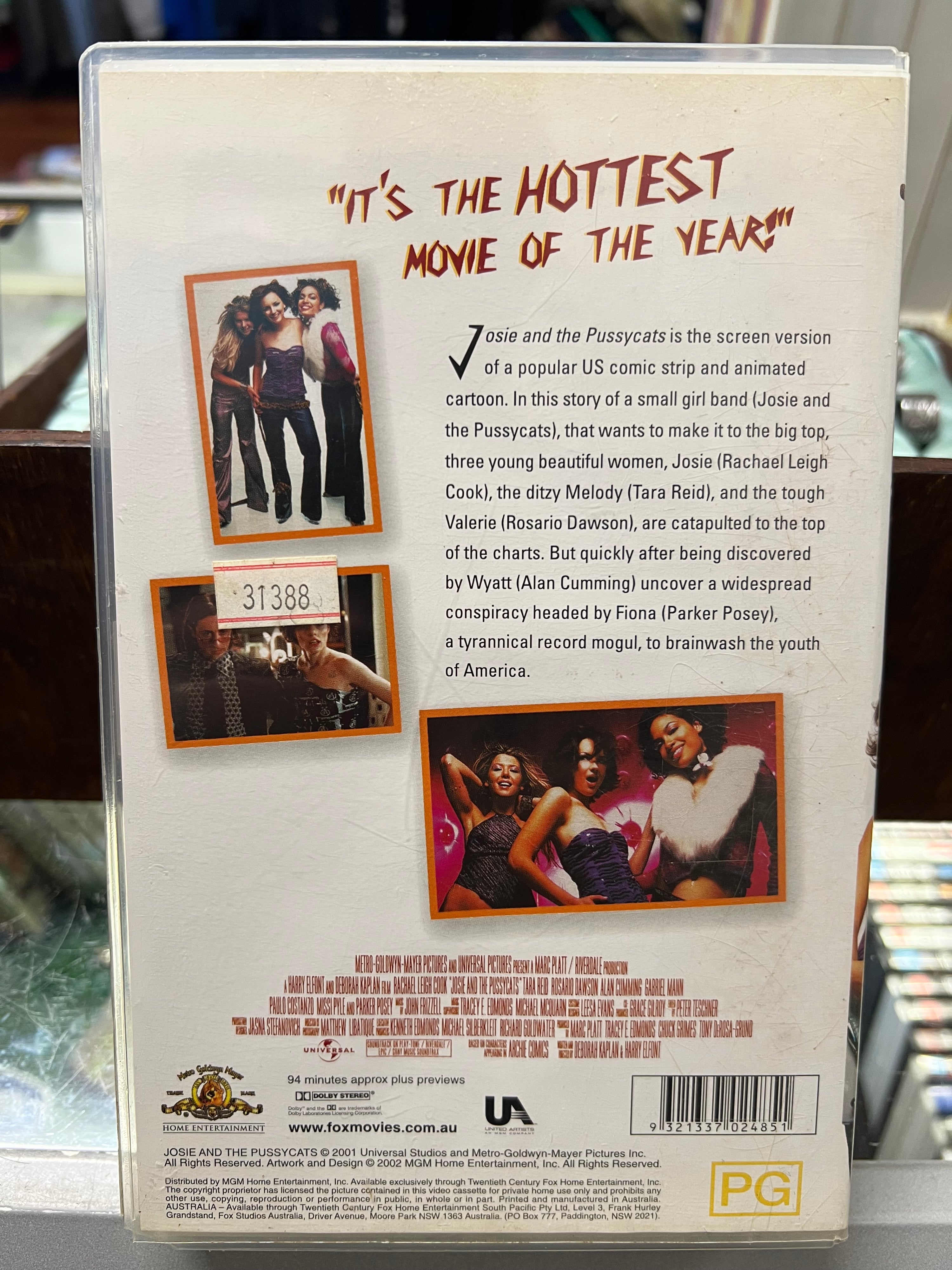 [VHS] Josie And The Pussycats Big Box