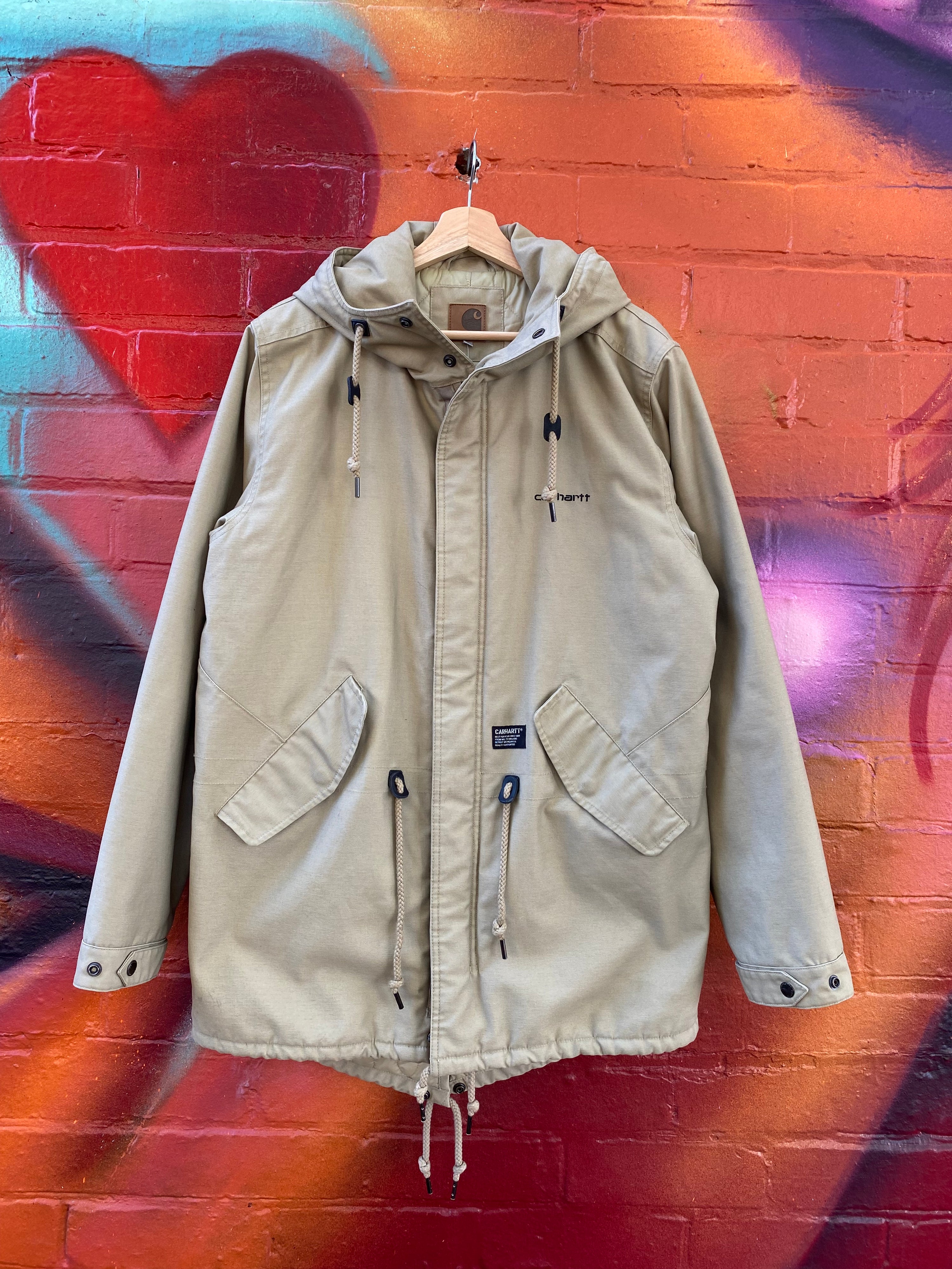 [L] Carhartt Clash Parka Thick Jacket
