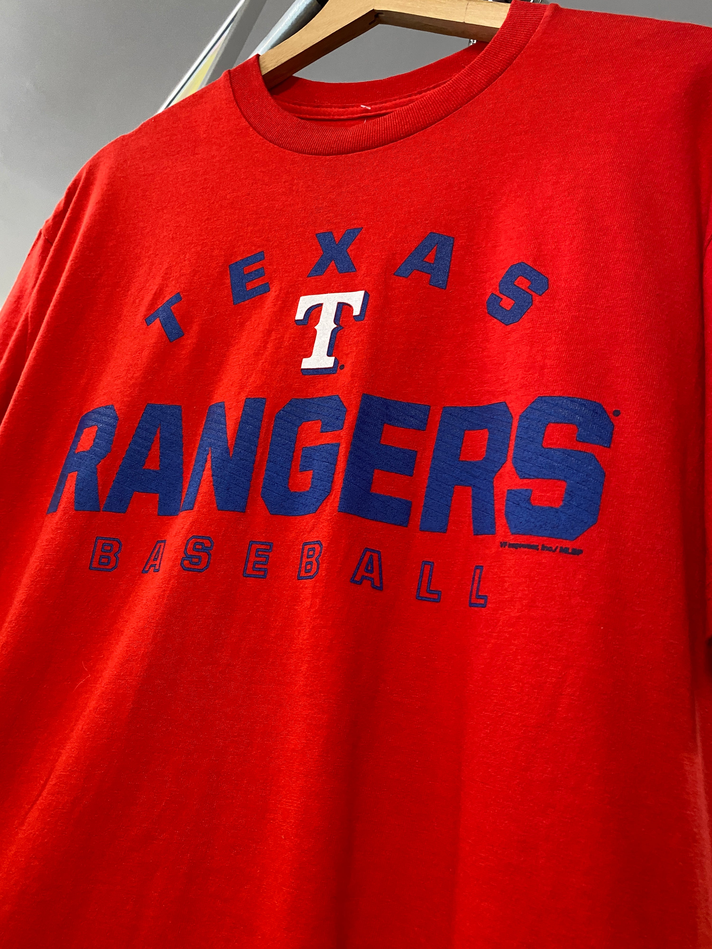 L - Texas Rangers MLB Red Tee