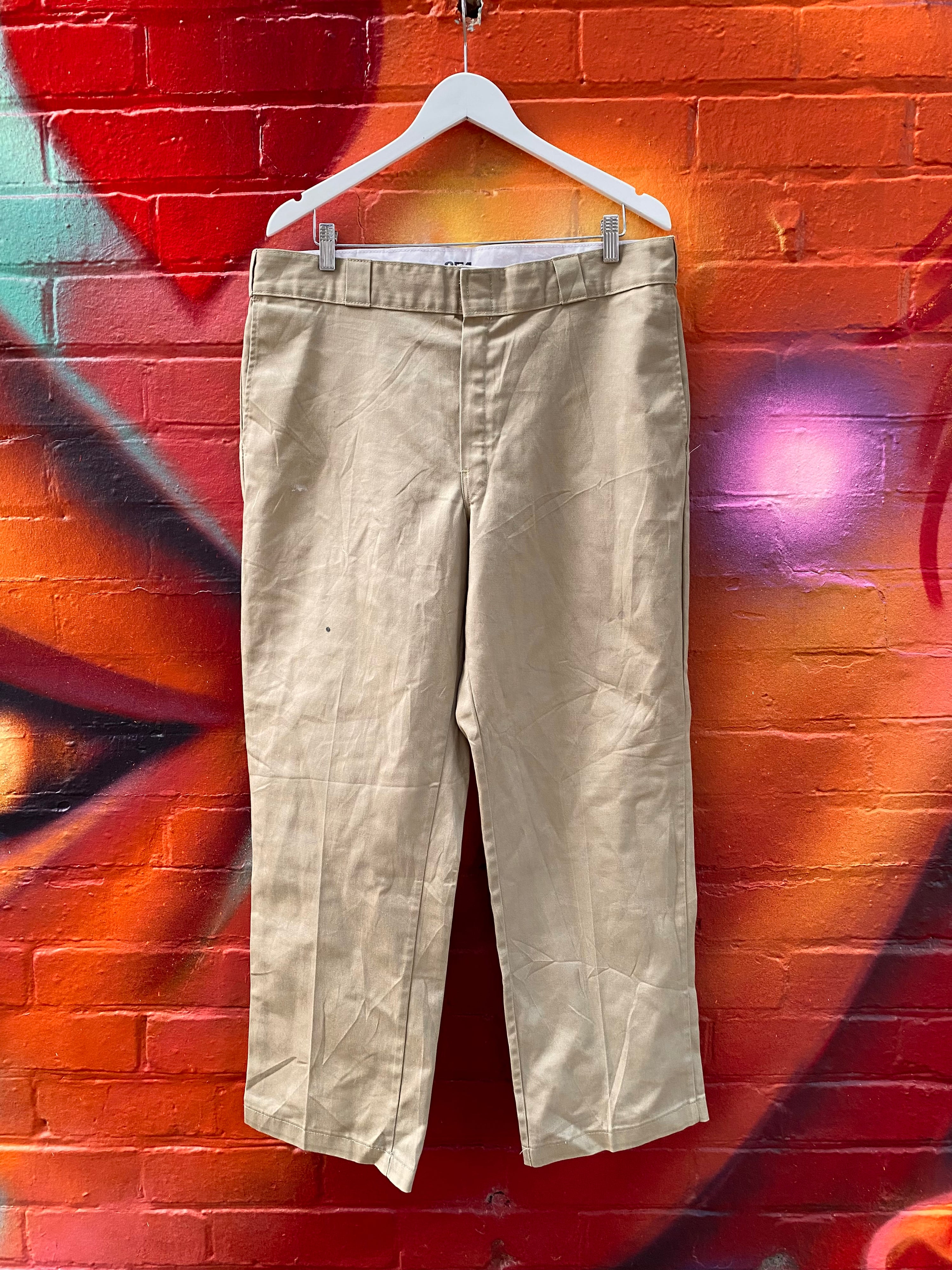 [38] Dickies Tan 874 Work Pants D181