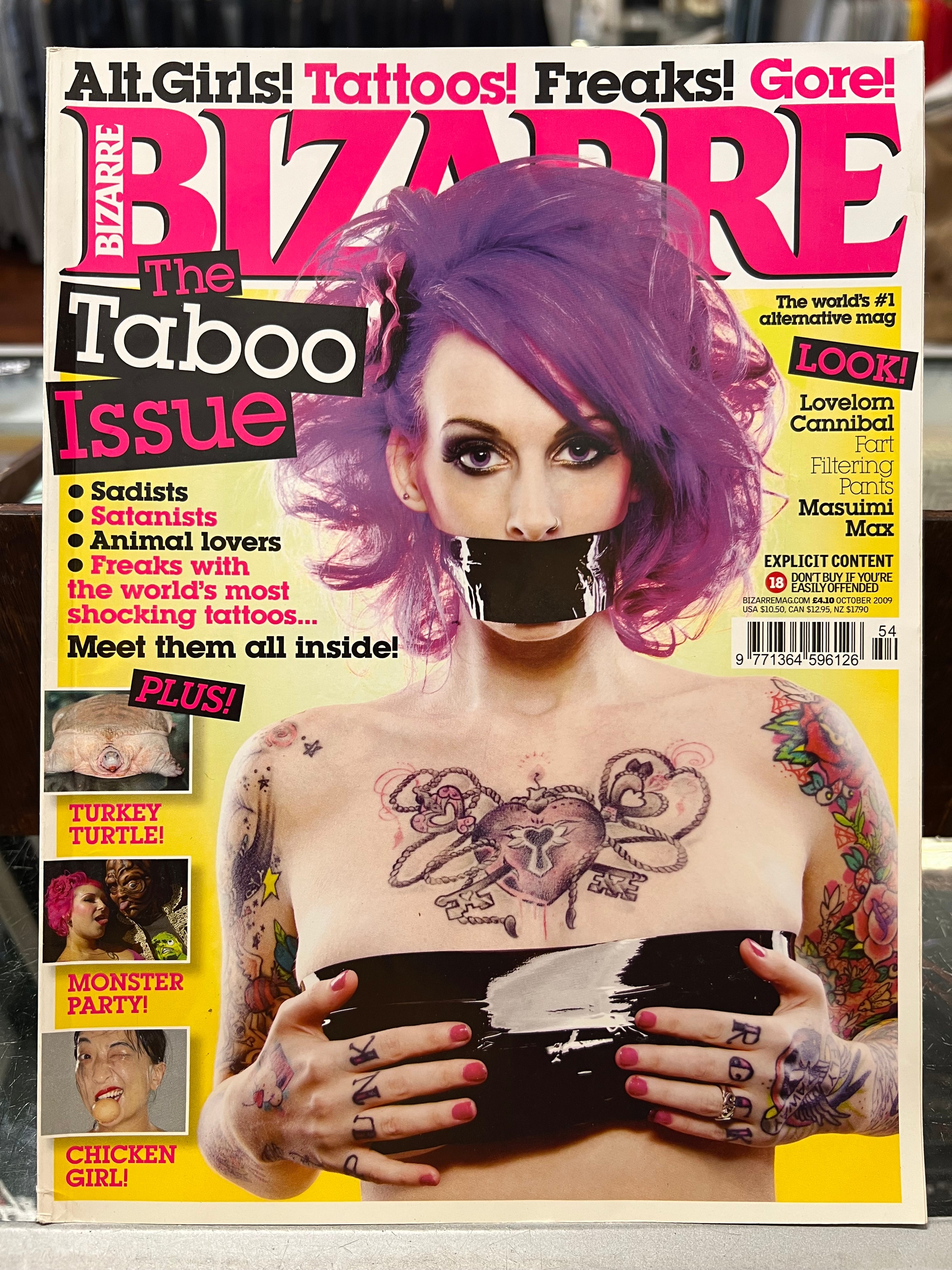 Bizarre Magazine Issue 154 October 2009