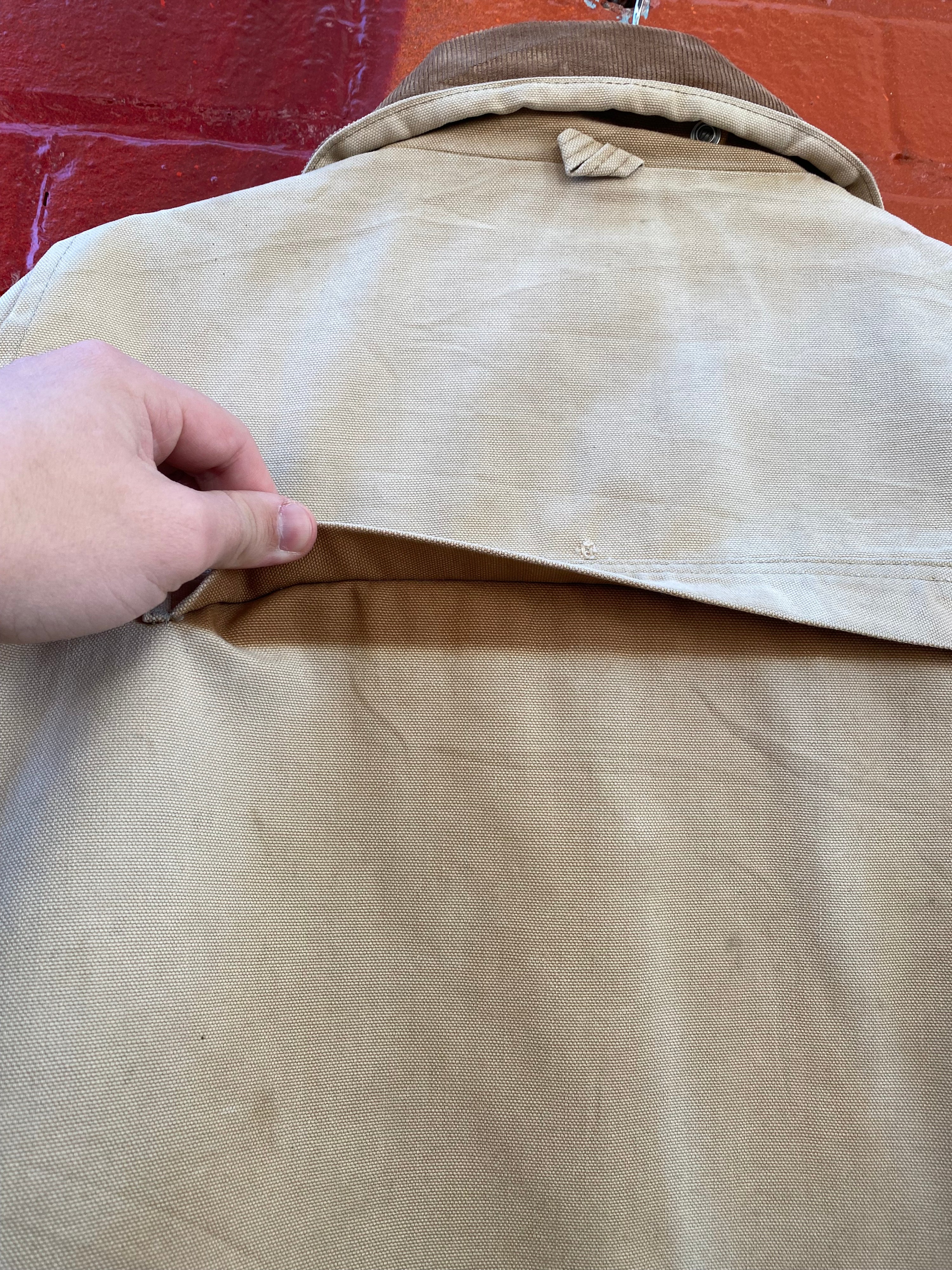 [XL] Vintage Carhartt Tan Duck Hunt Jacket