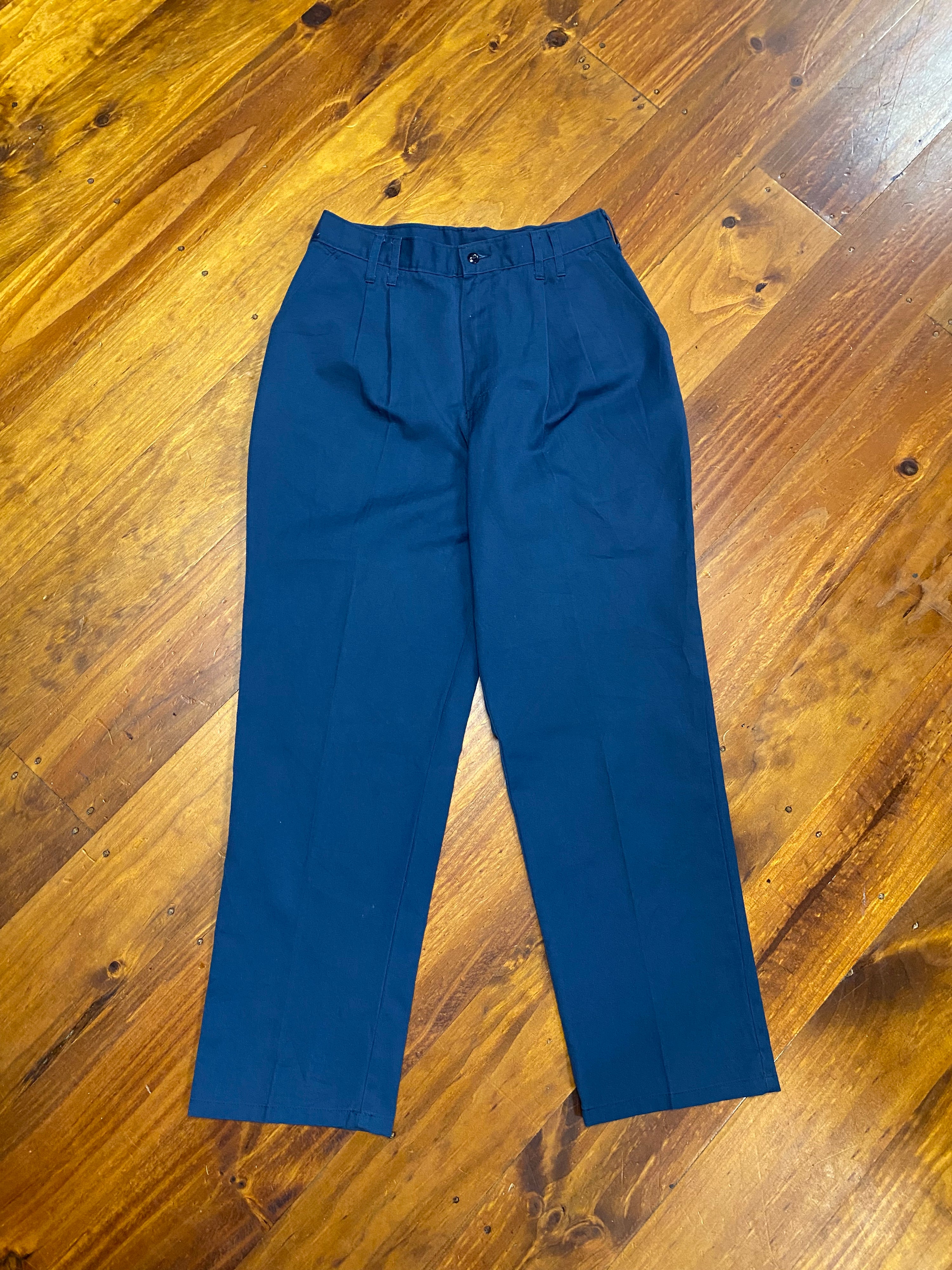 [26] Dickies Blue Pleated Work Pants D175