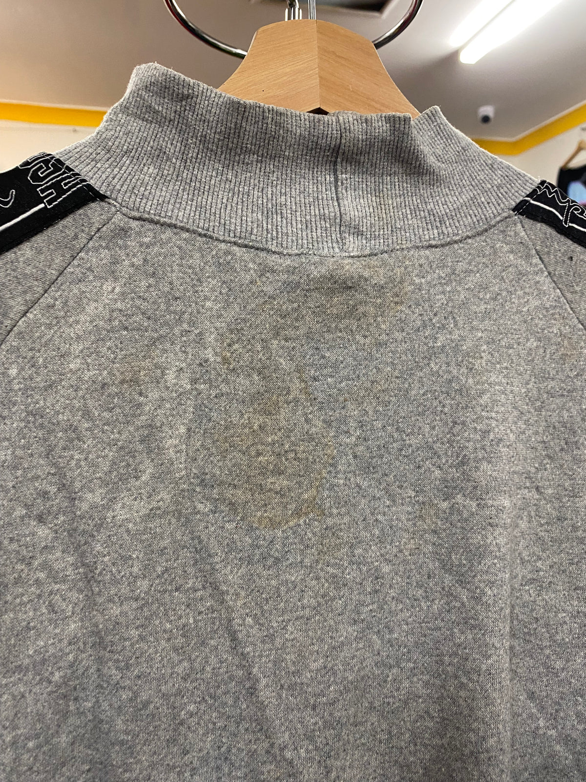 [M] Champion USA Grey 1/4 Zip