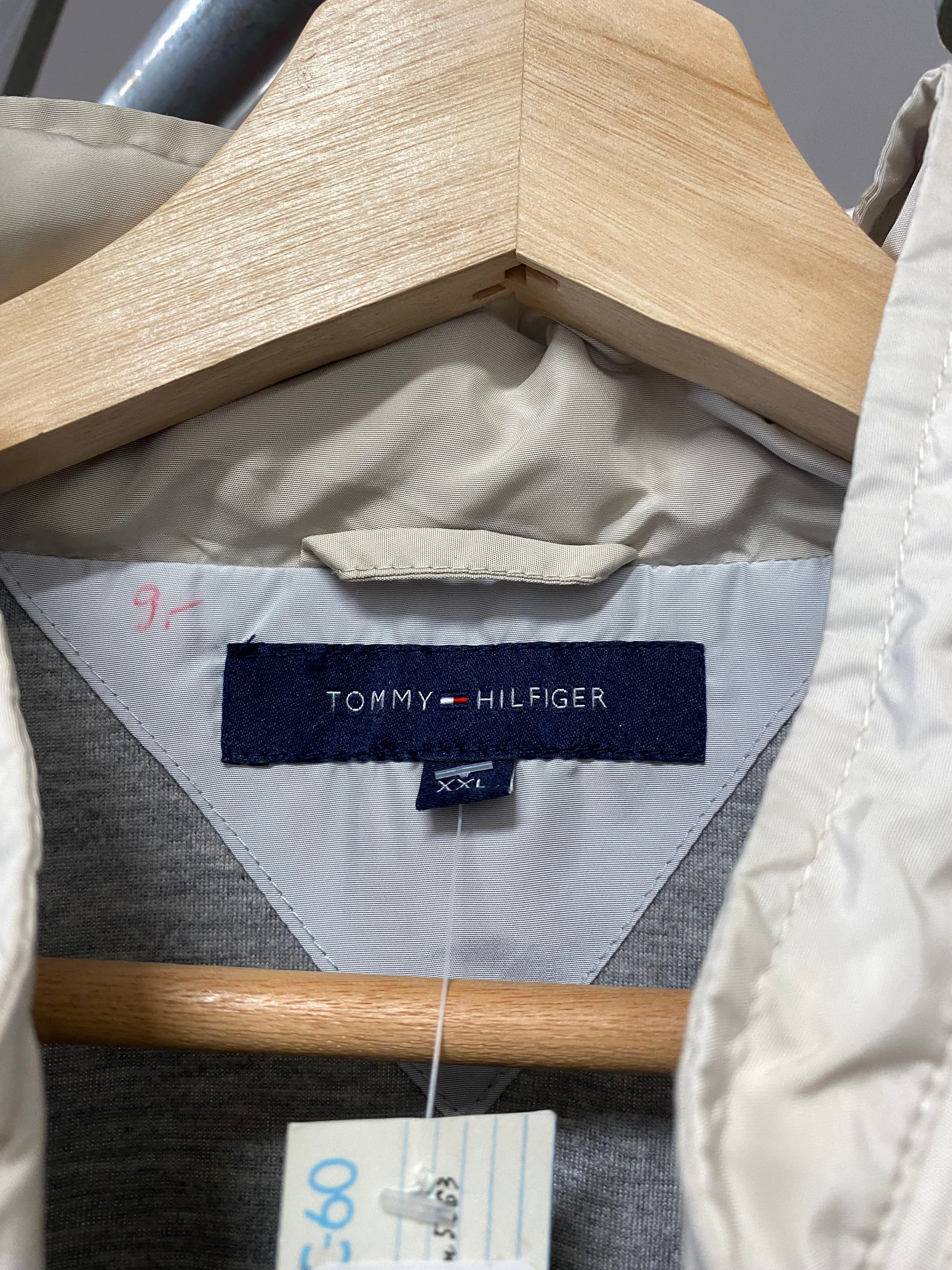 2XL - Tommy Hilfiger 4 Pocket Chore Jacket Stone Tan