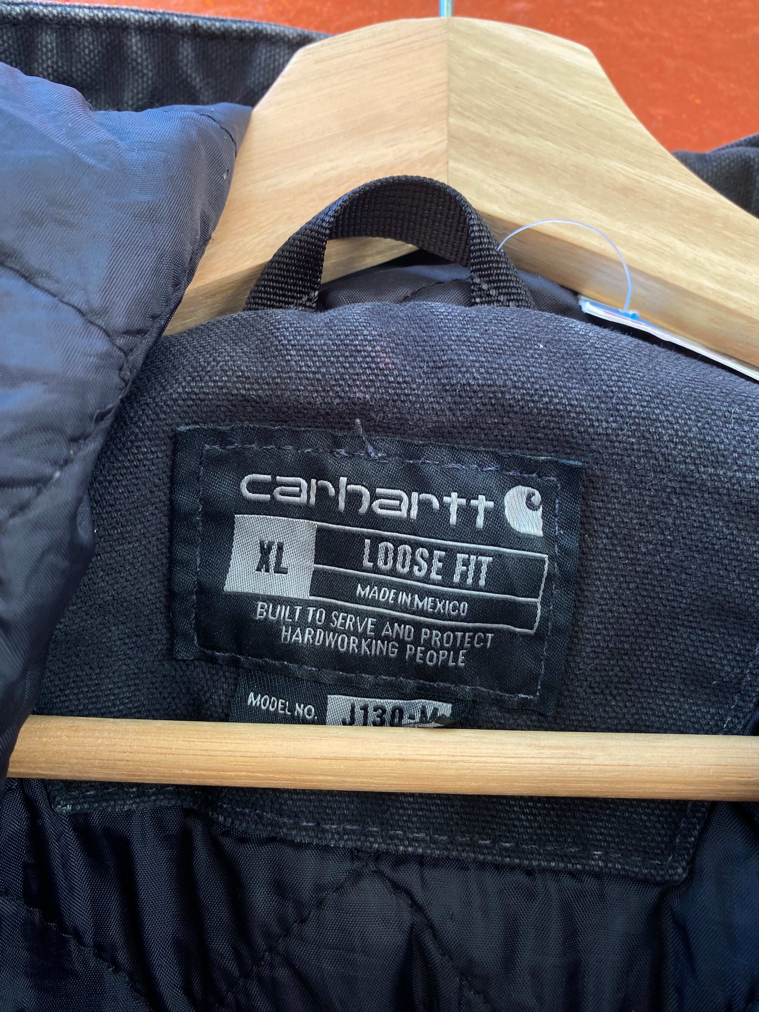 [XL] Carhartt Black J130-M Active Jacket
