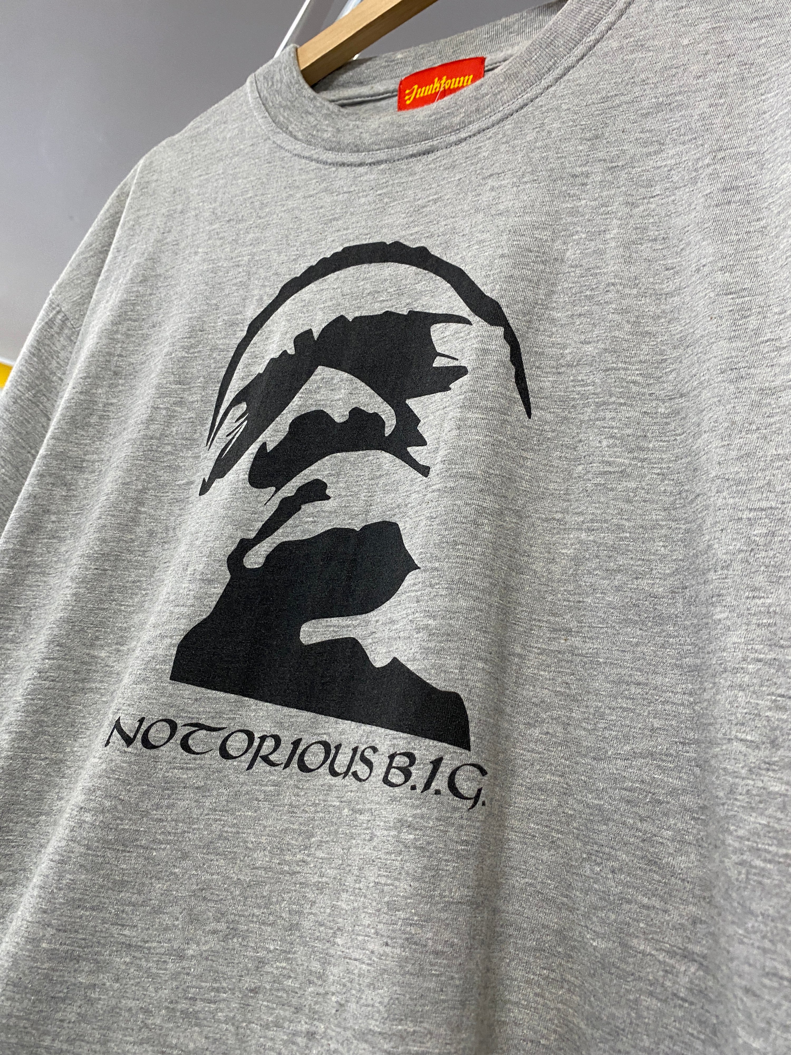 L - Funktown Notorious B.I.G. Grey Tee