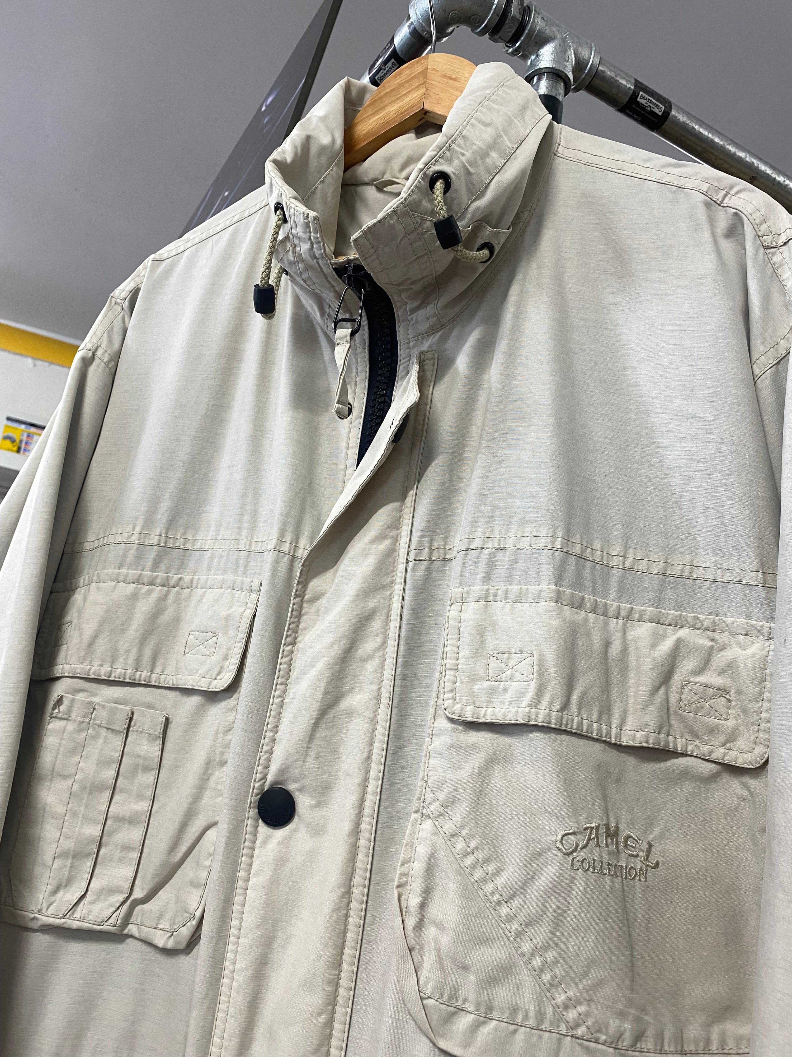 XL - Camel Cigarettes Collection Khaiki Chore Jacket