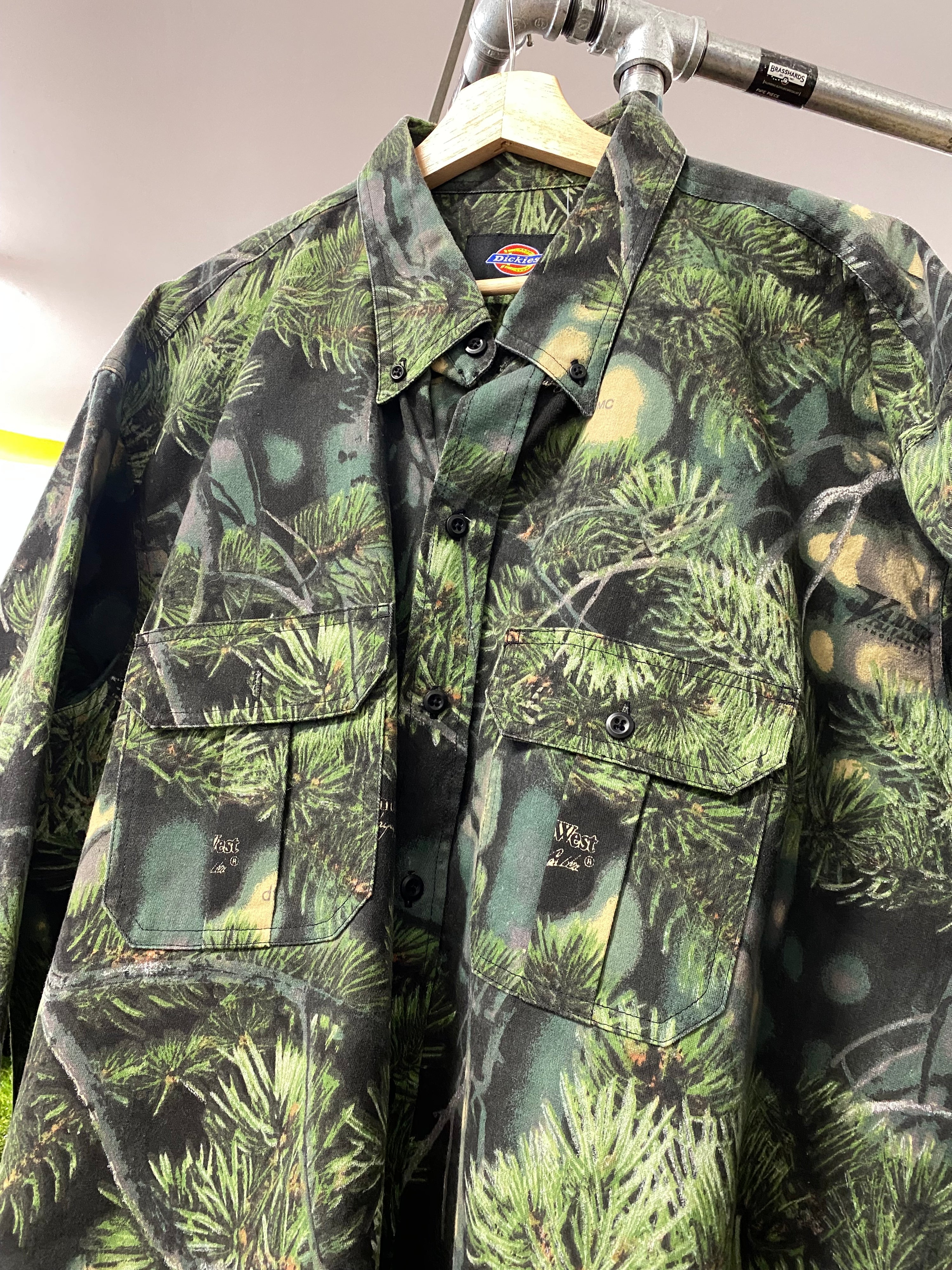 3XL - Dickies Pine-tree Camo Jacket/Overshirt