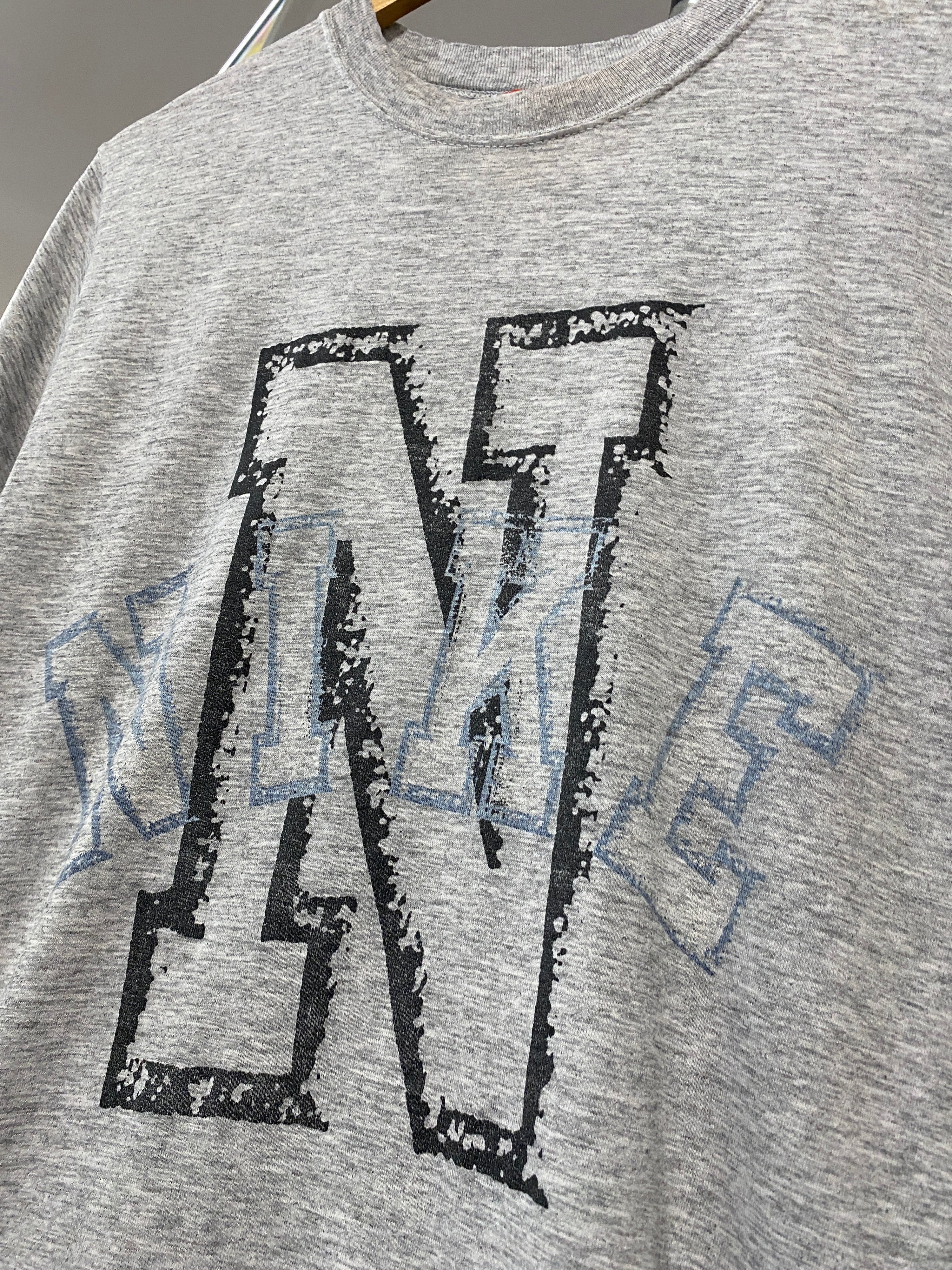 M - Vintage Nike N Big Print Grey Tee