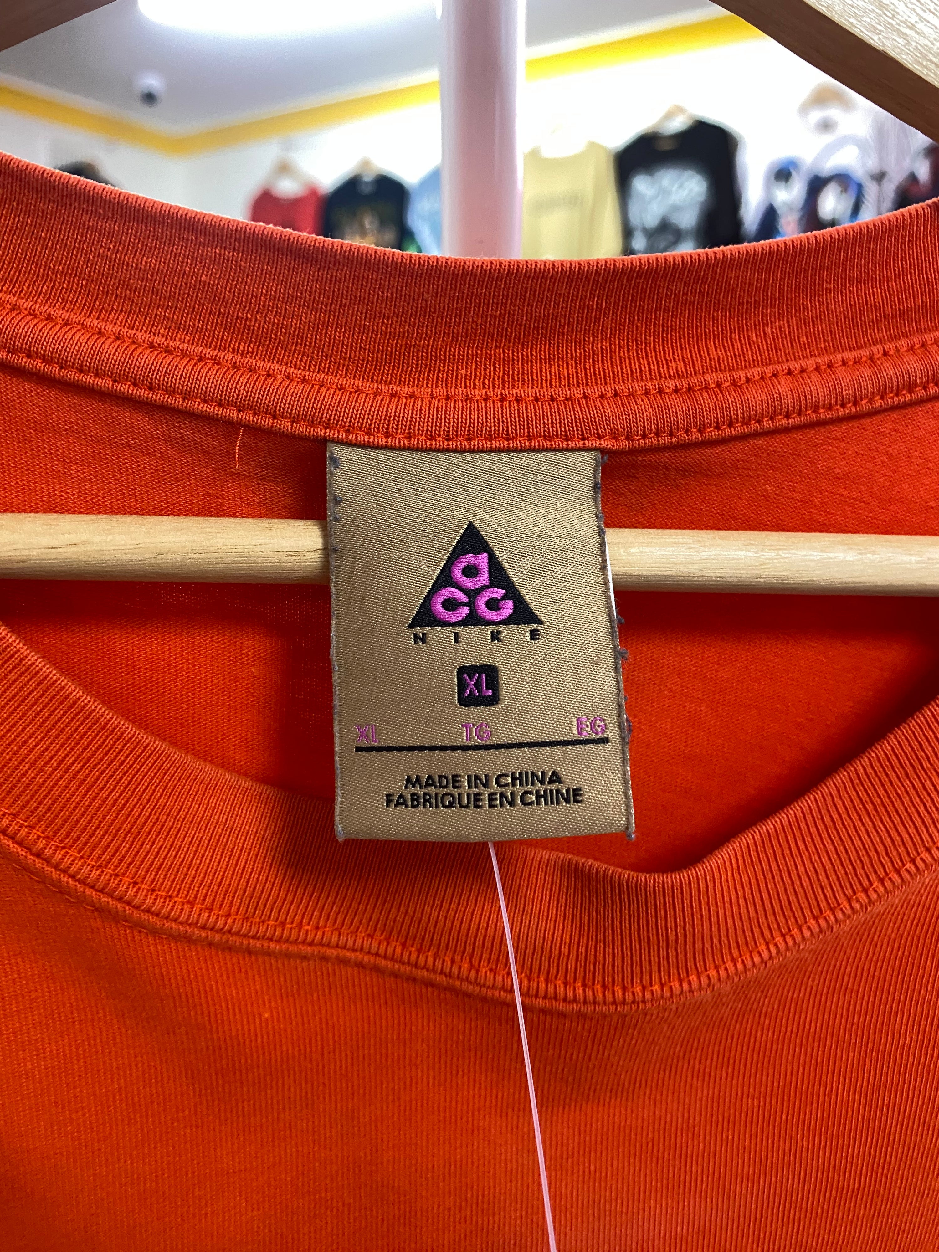 [XL] Nike ACG Orange Heavy Tee