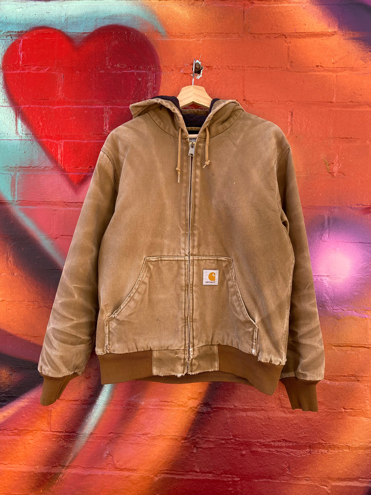 [M] Carhartt WIP Faded Tan Active Jacket