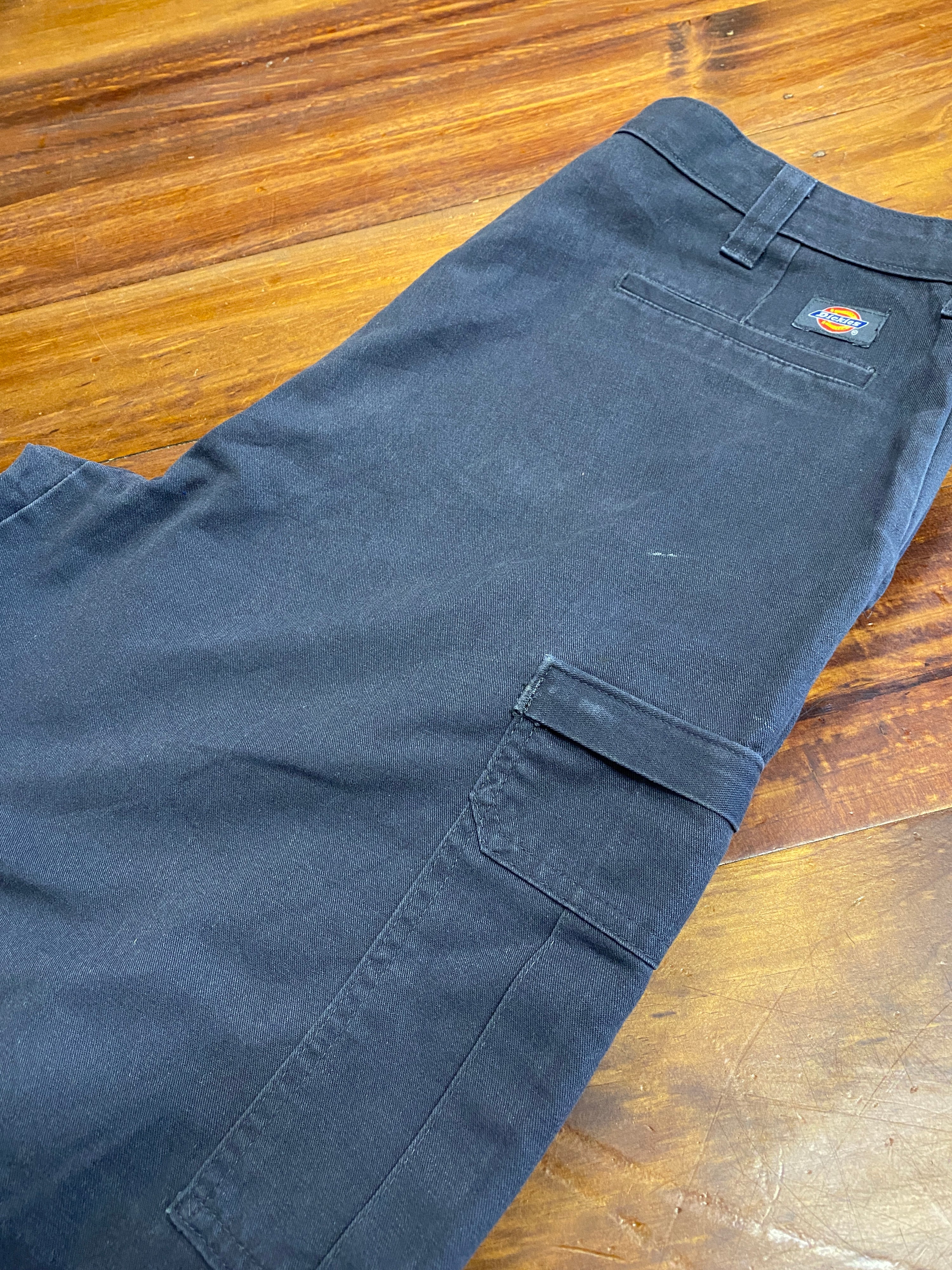 38 - Dickies Grey Cargo Work Shorts