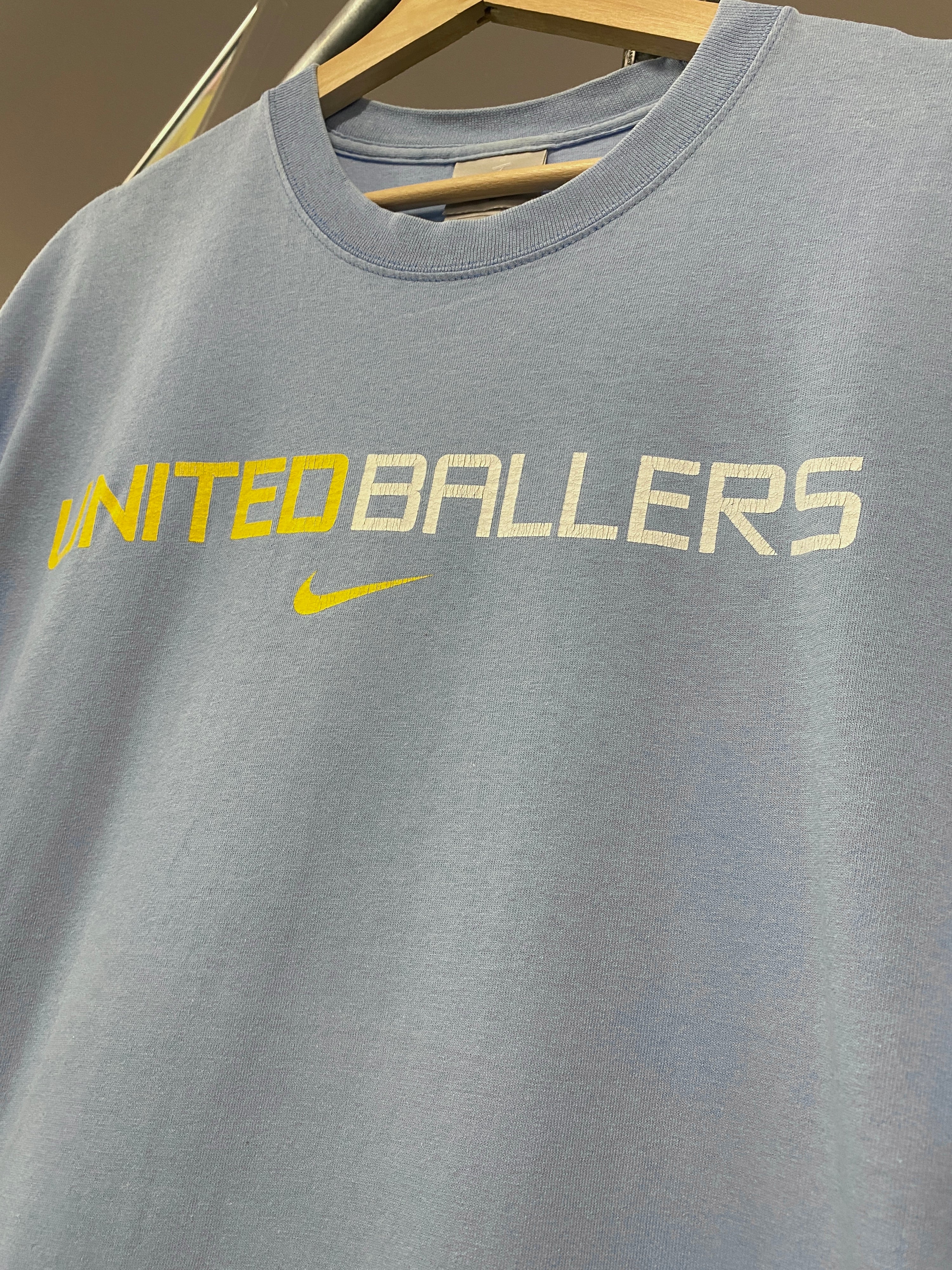 L - 2000s Nike United Ballers Baby Blue DS Tee