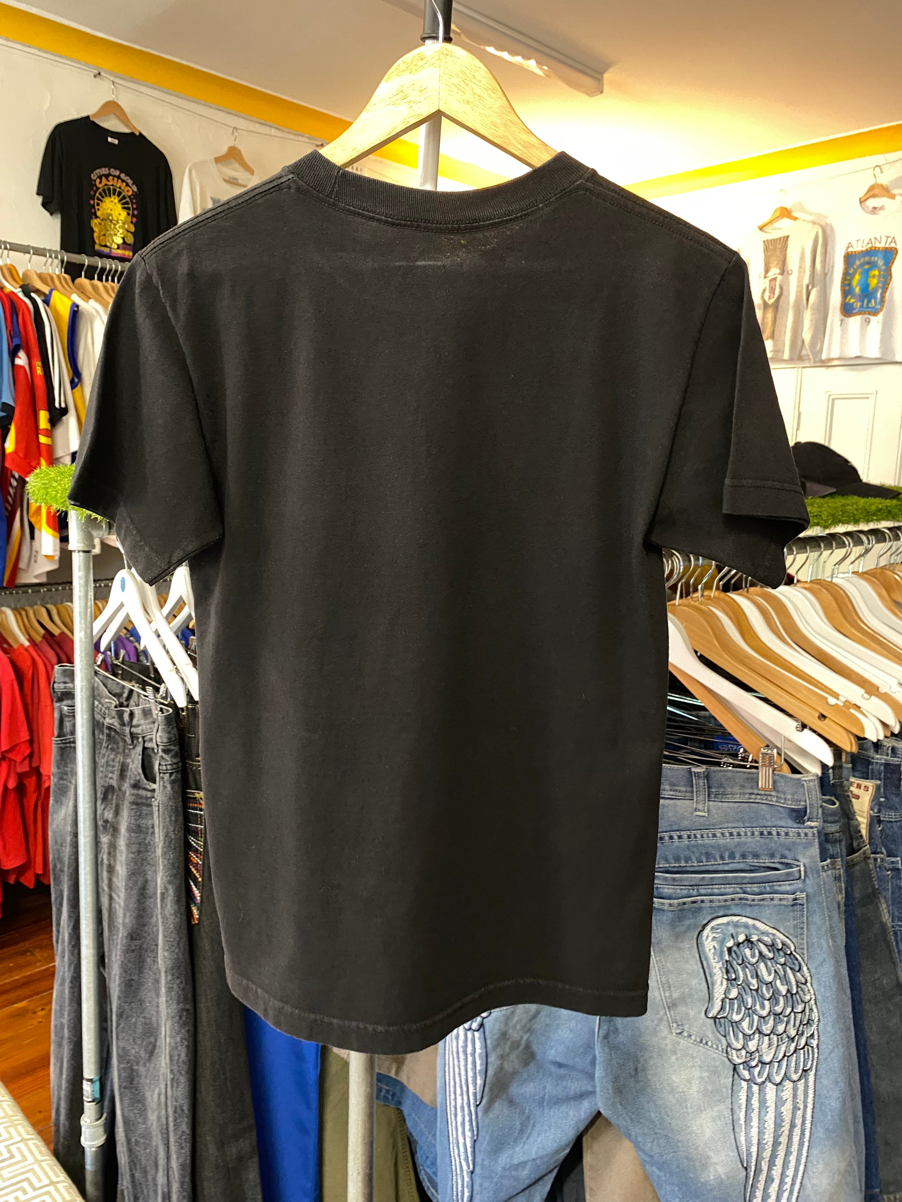 S - DGK Purple Weed Spellout Black Tee