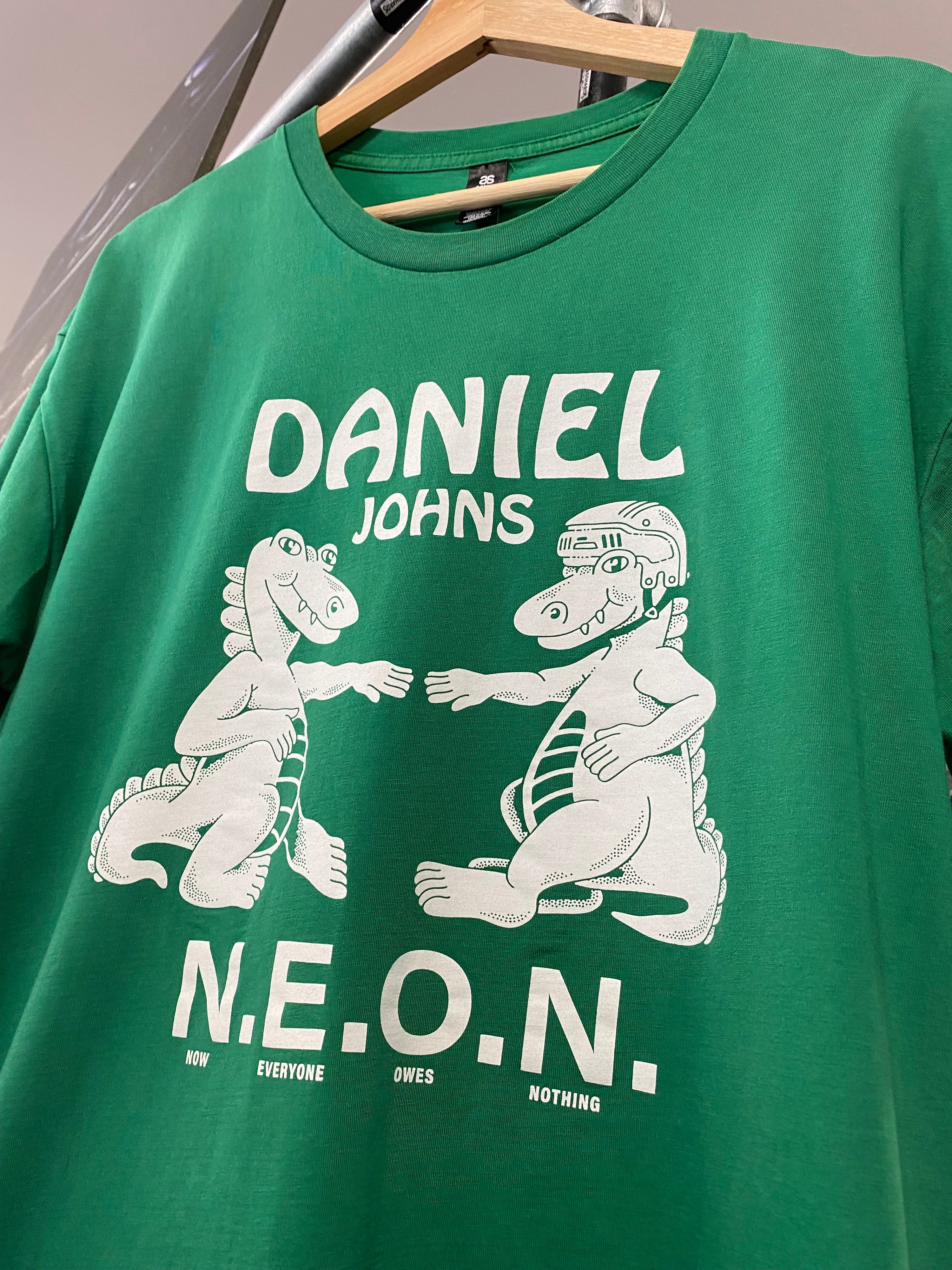 [XL] Daniel Johns N.E.O.N Green Tee