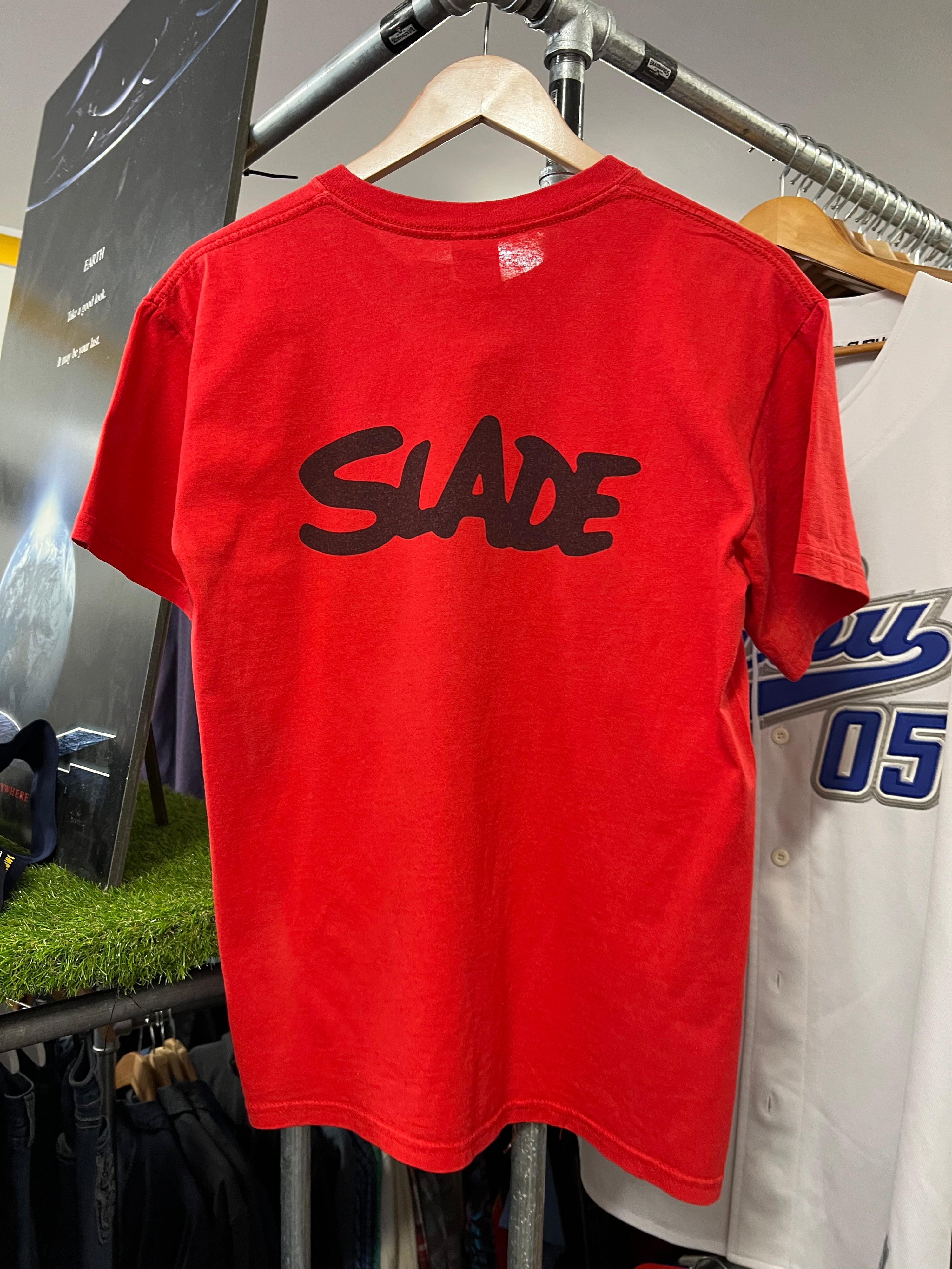 [M] SLADE Feel The Noize Red DS Tee