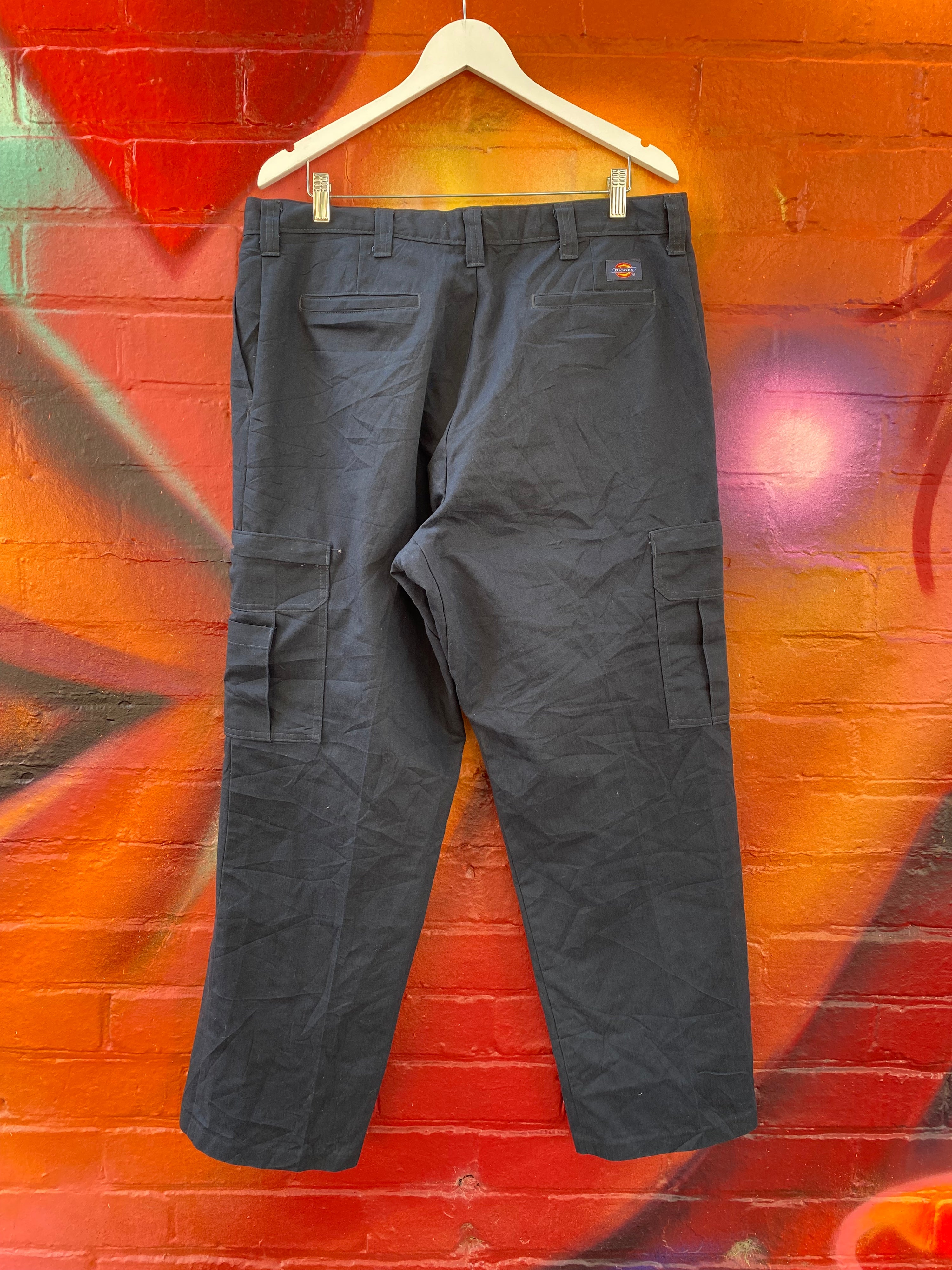 [38] Dickies Navy Cargo Pants D109