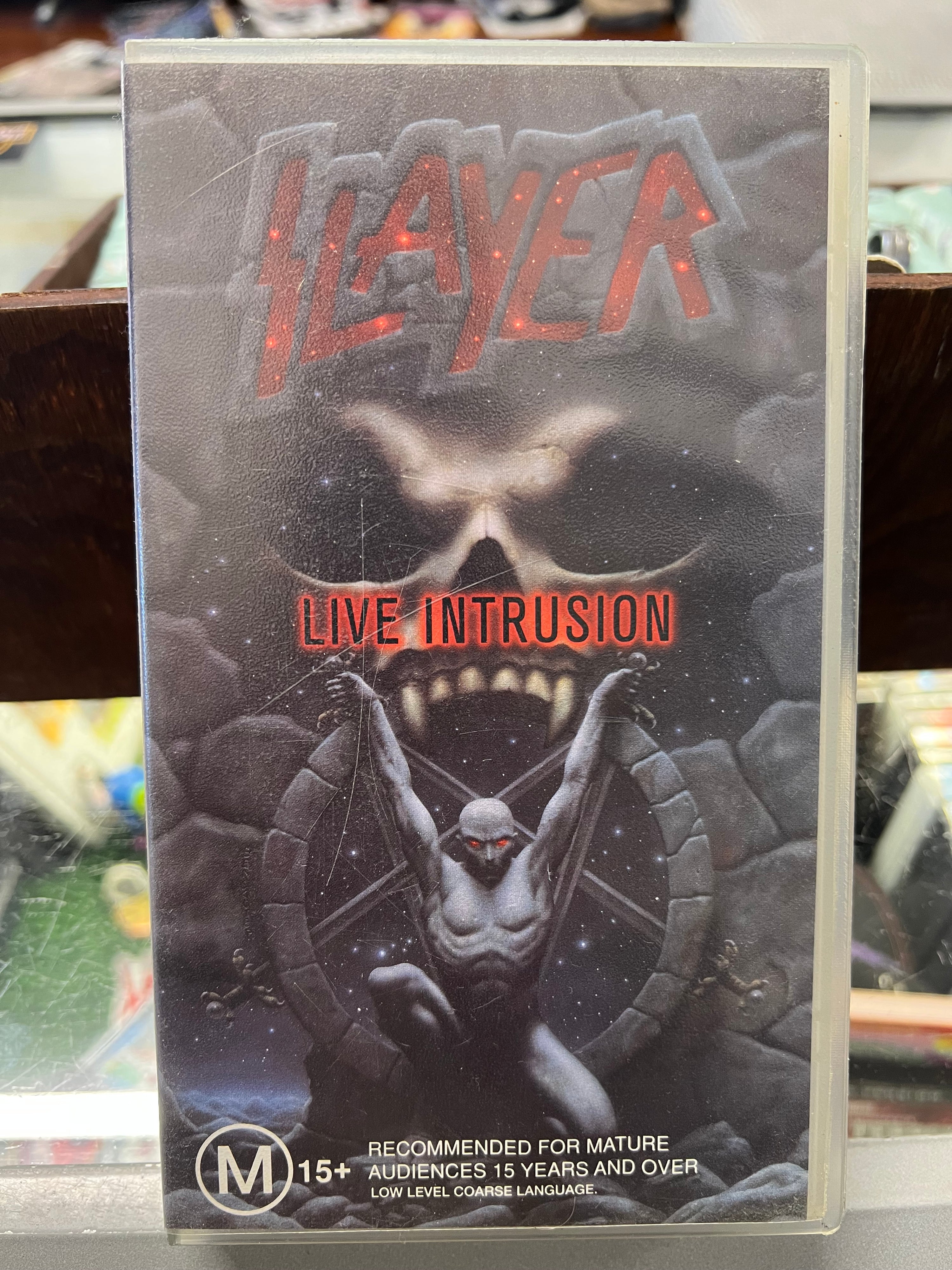 VHS: 1995 Slayer Live: Intrusion