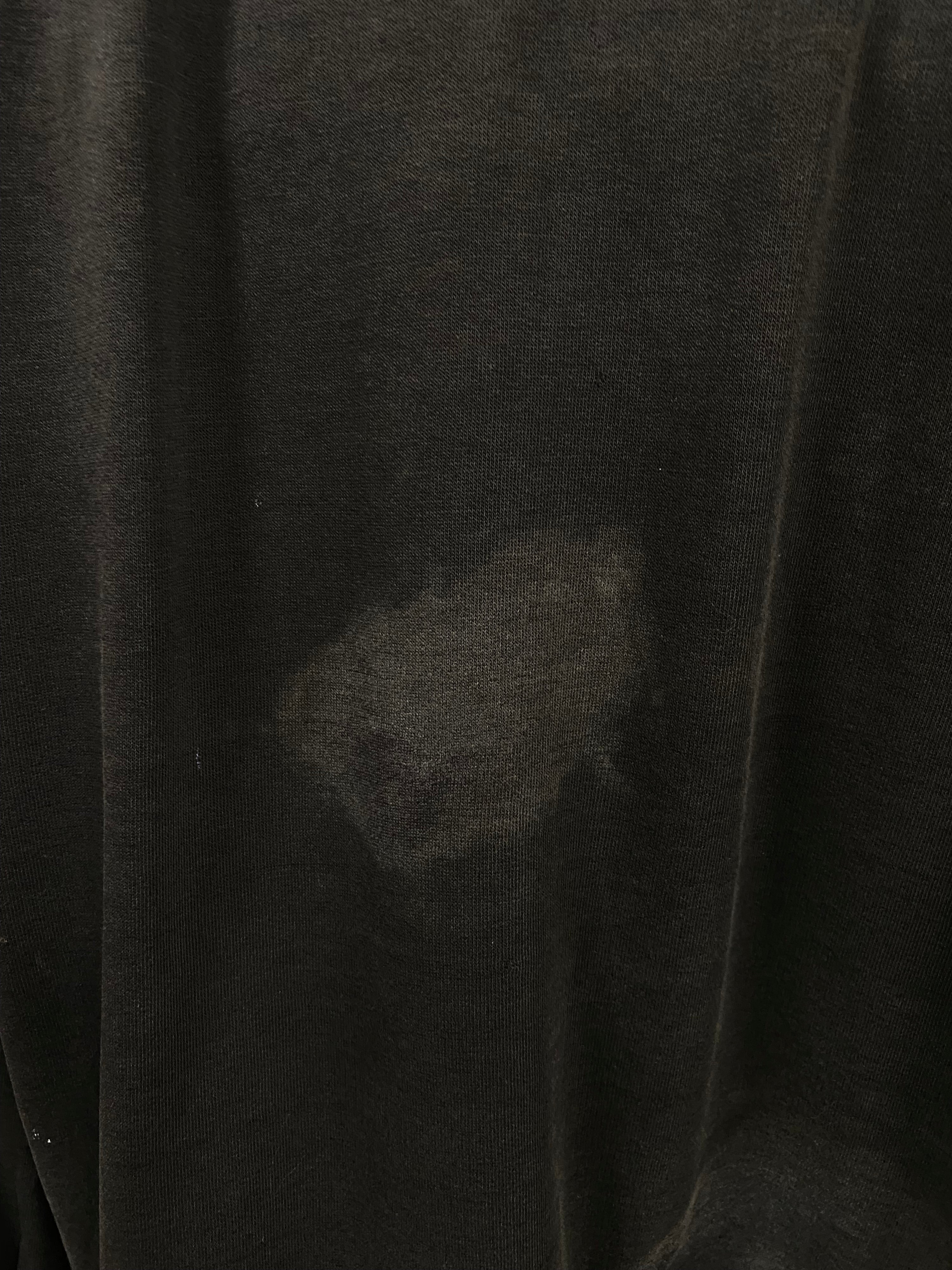 [L] Adidas Black Jumper Red Shoulder Logo