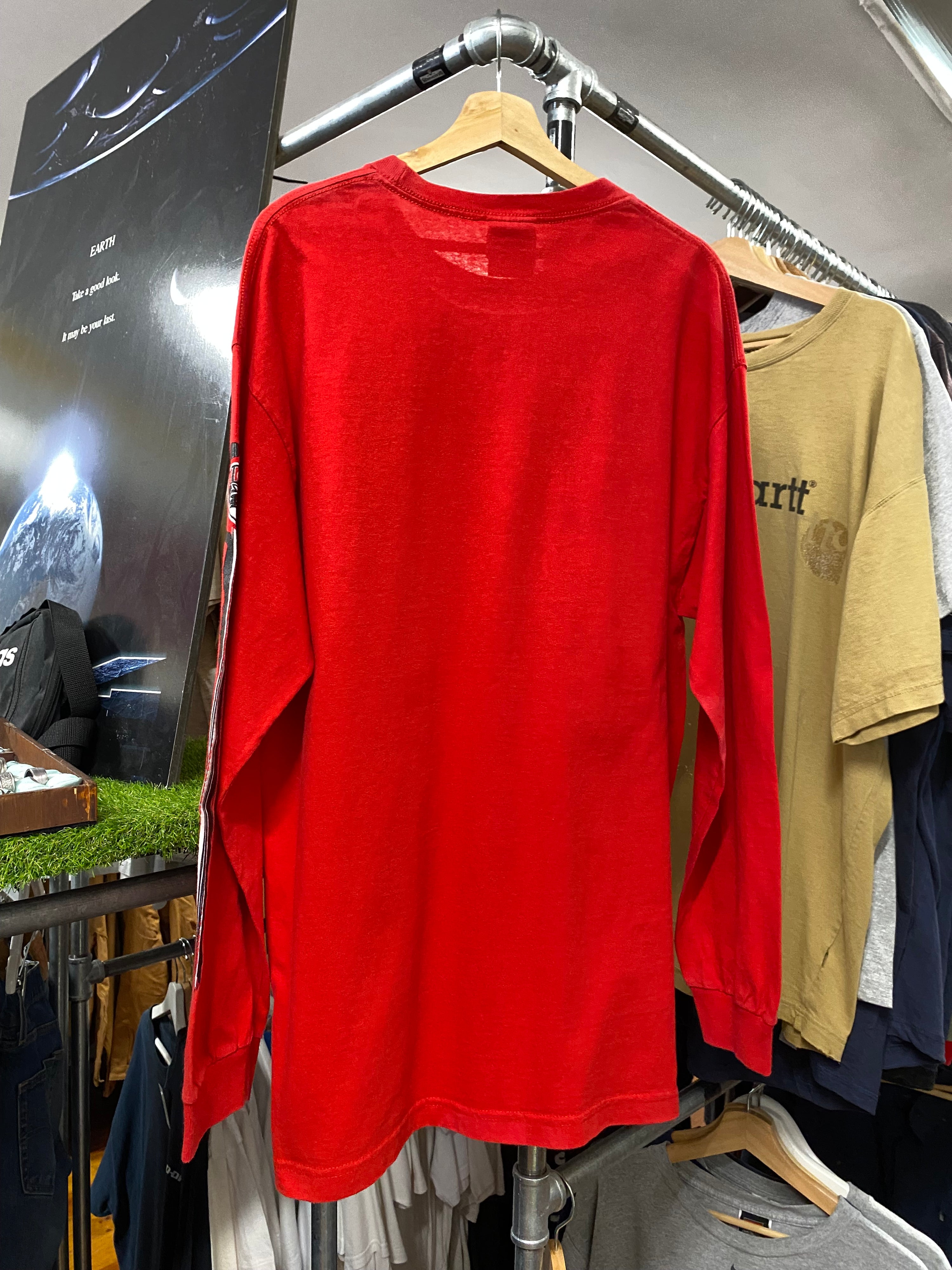 L - Vintage Nike x New Mexico LOBOS Red LS