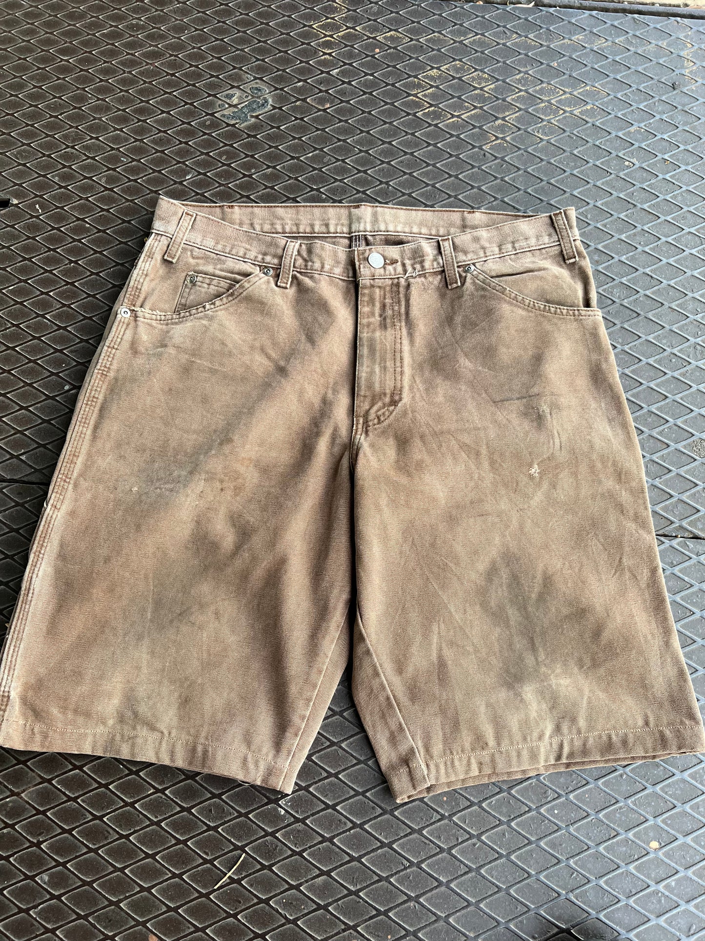 34 - Dickies Chocolate Brown Carpenter Shorts