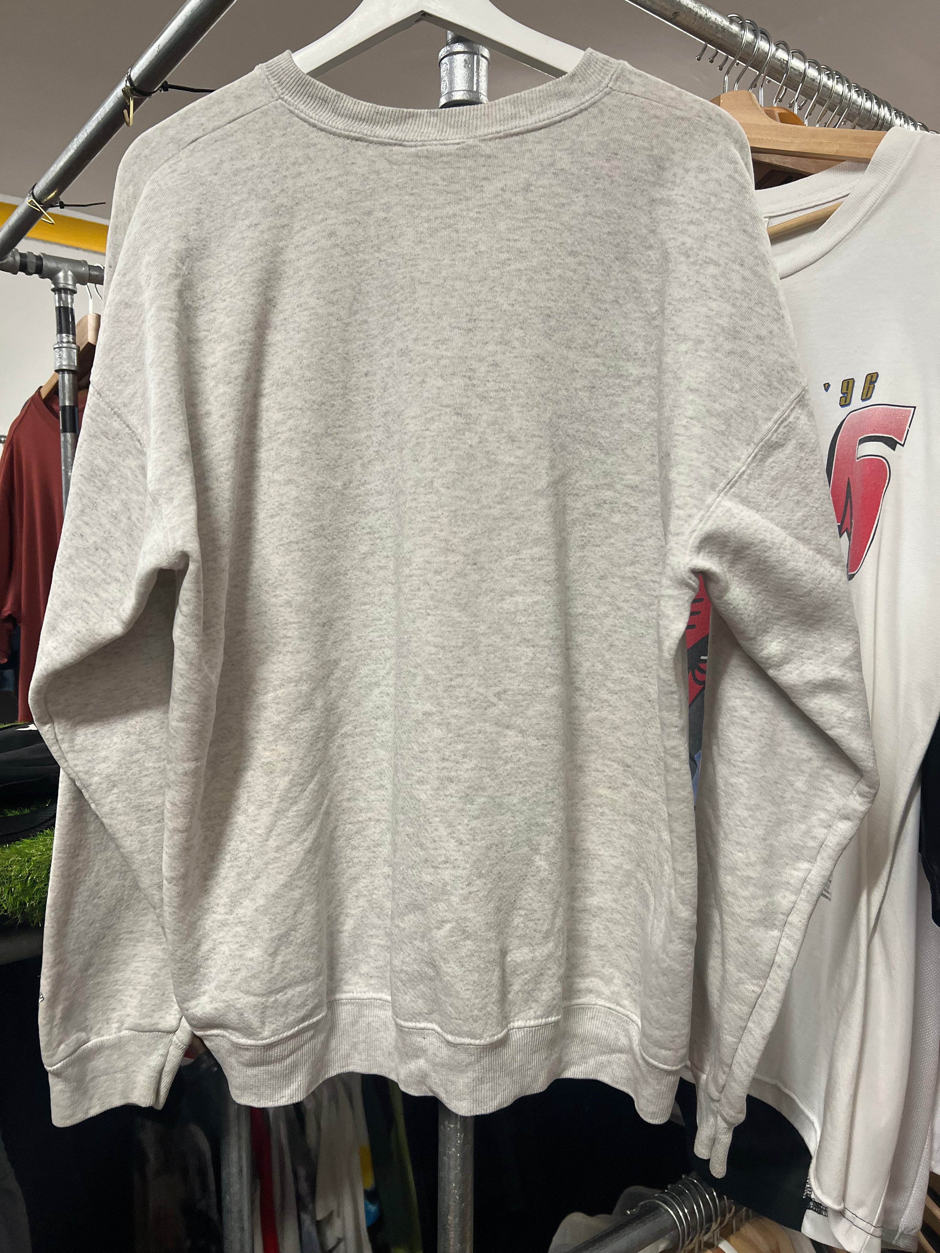 [XL] Patched Keebler Vintage Grey Jumper