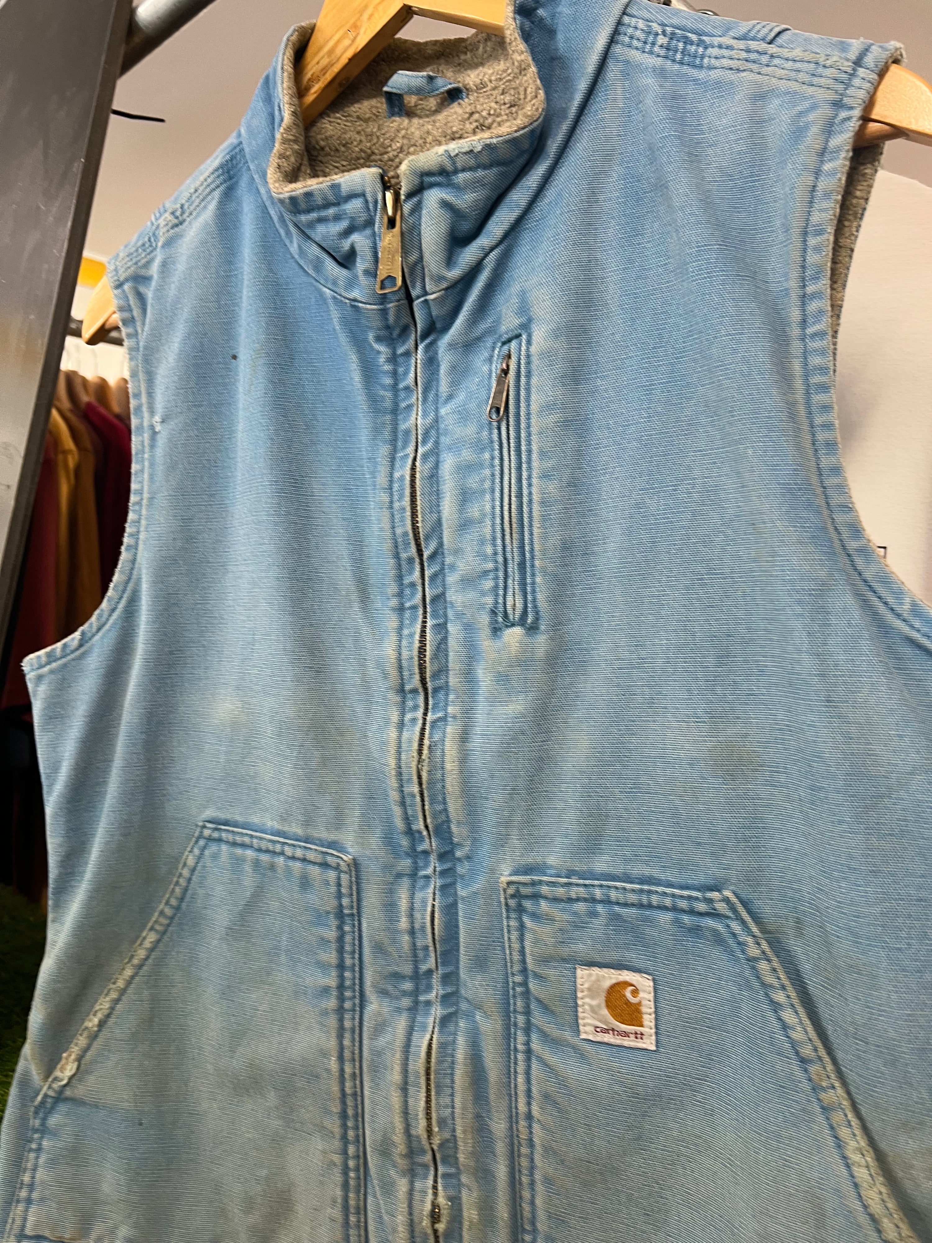 [M] Carhartt Womens Blue Vest