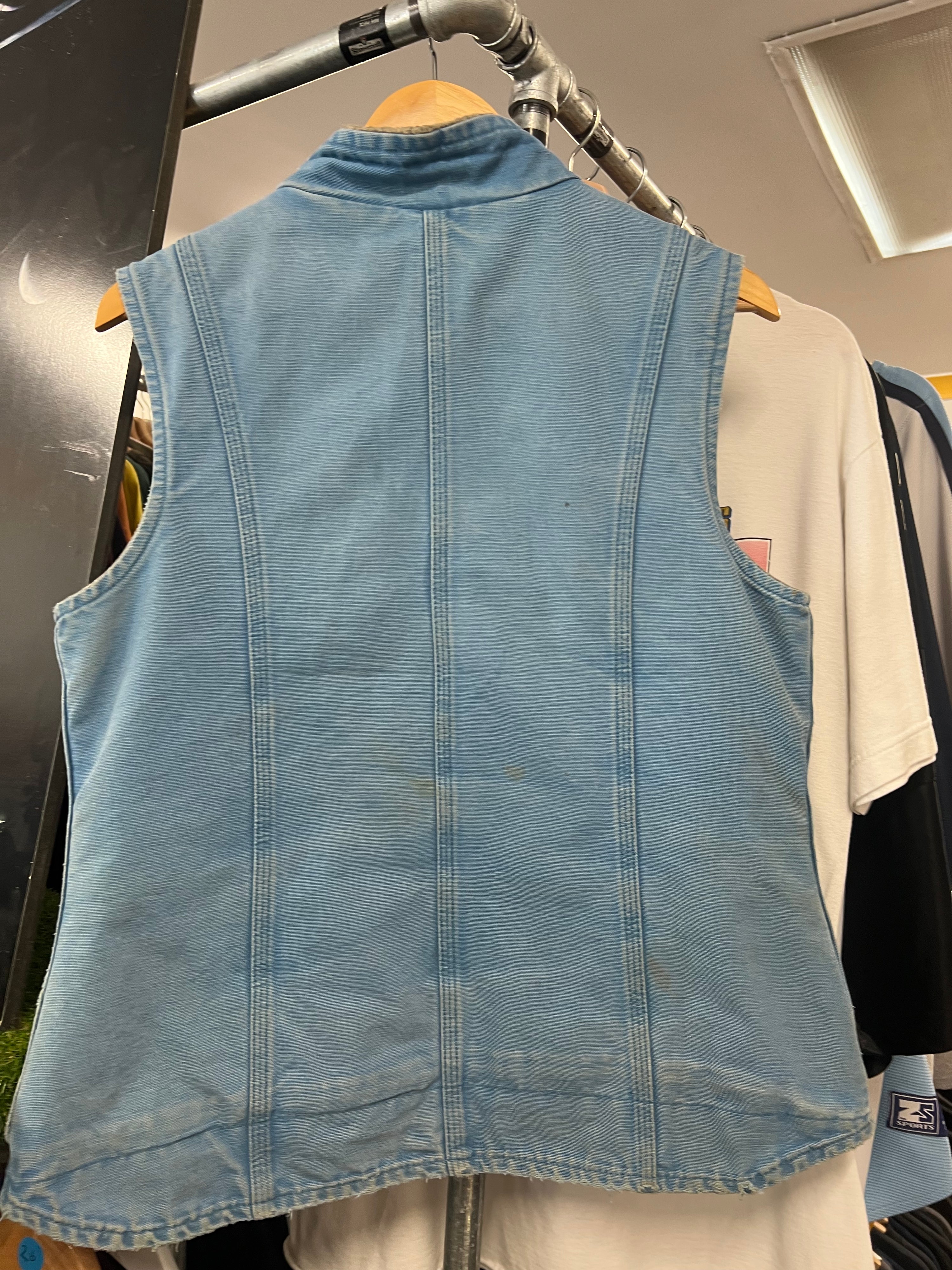 [M] Carhartt Womens Blue Vest