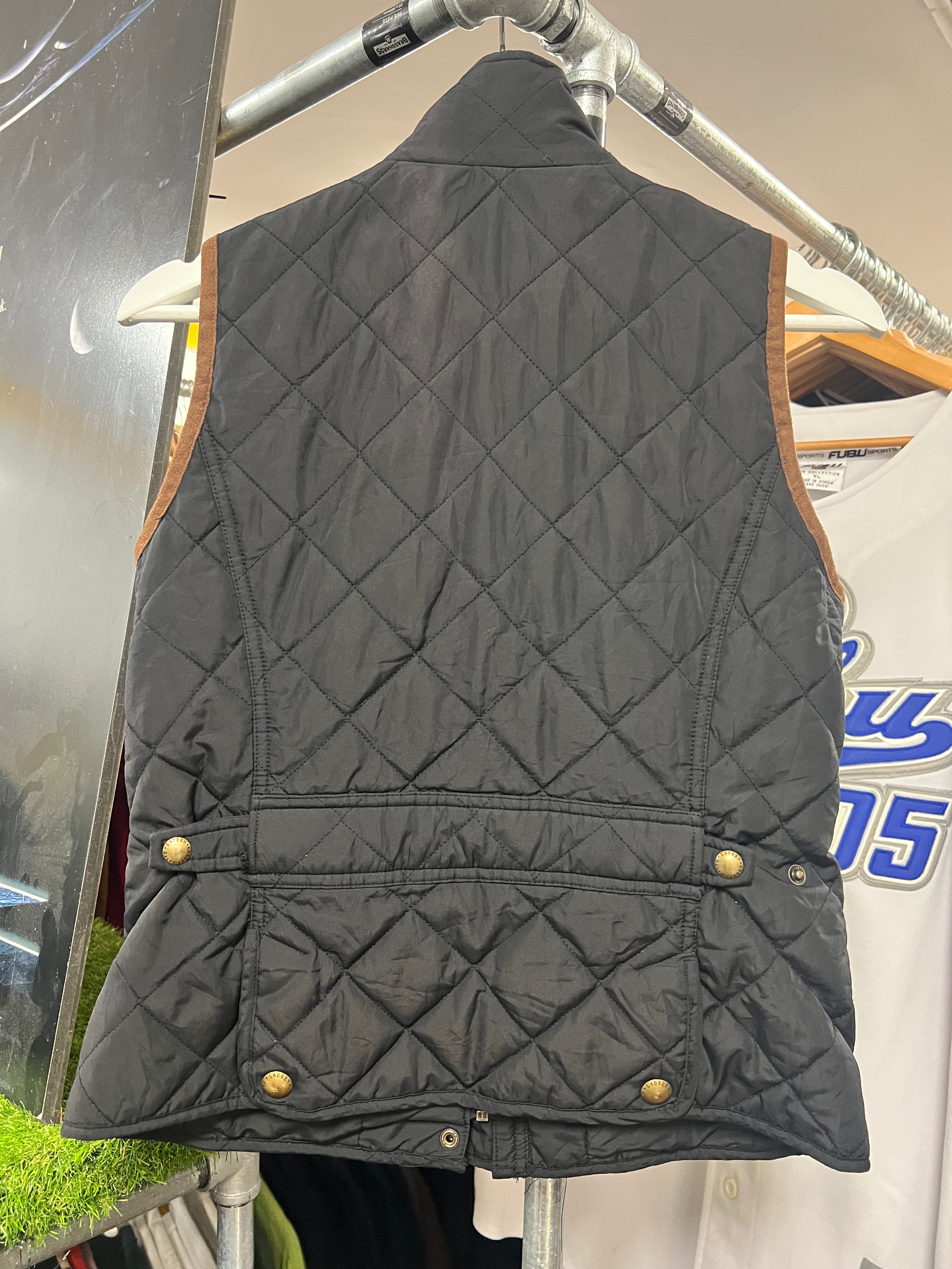 [S] Lauren RL Black Vest