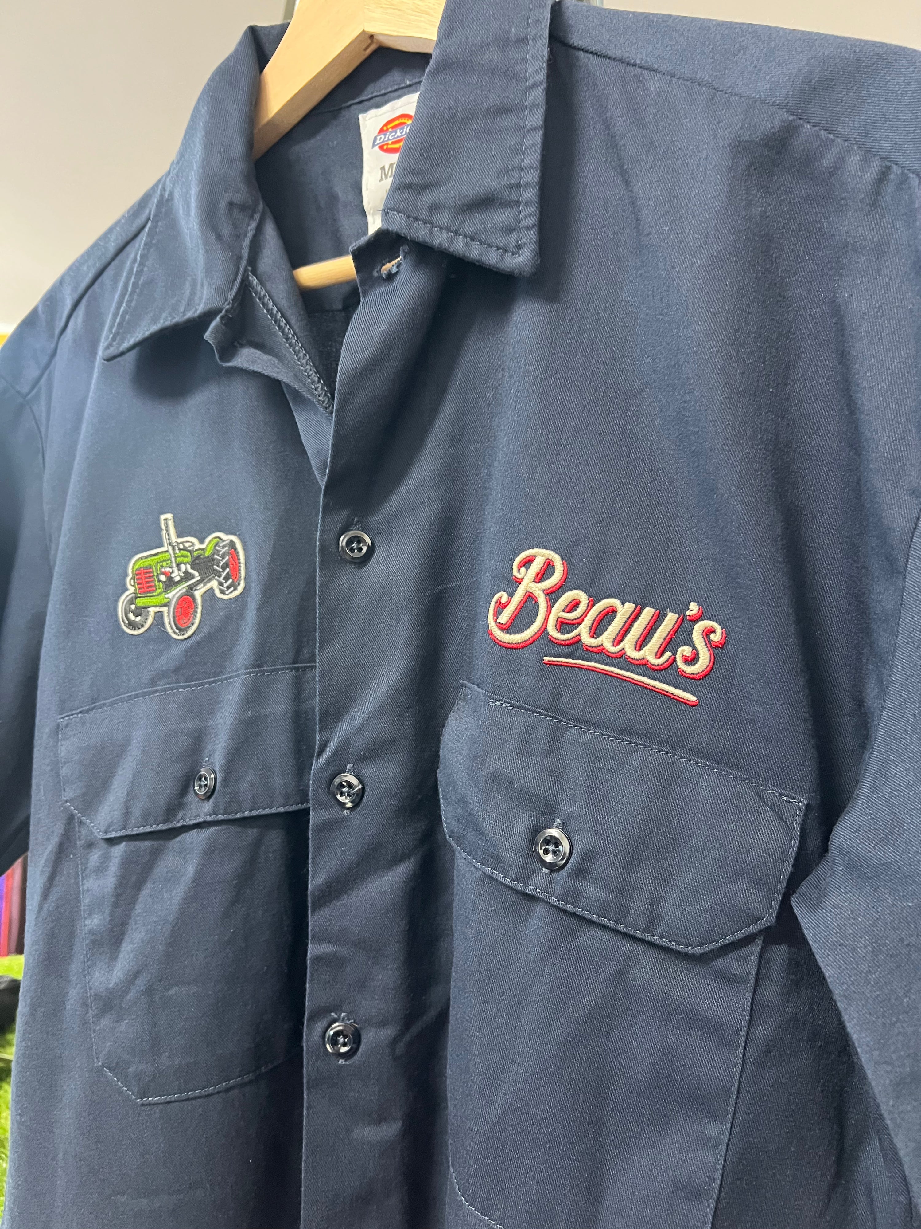 [M] Dickies x Beau's Brewing Co SS Button Up