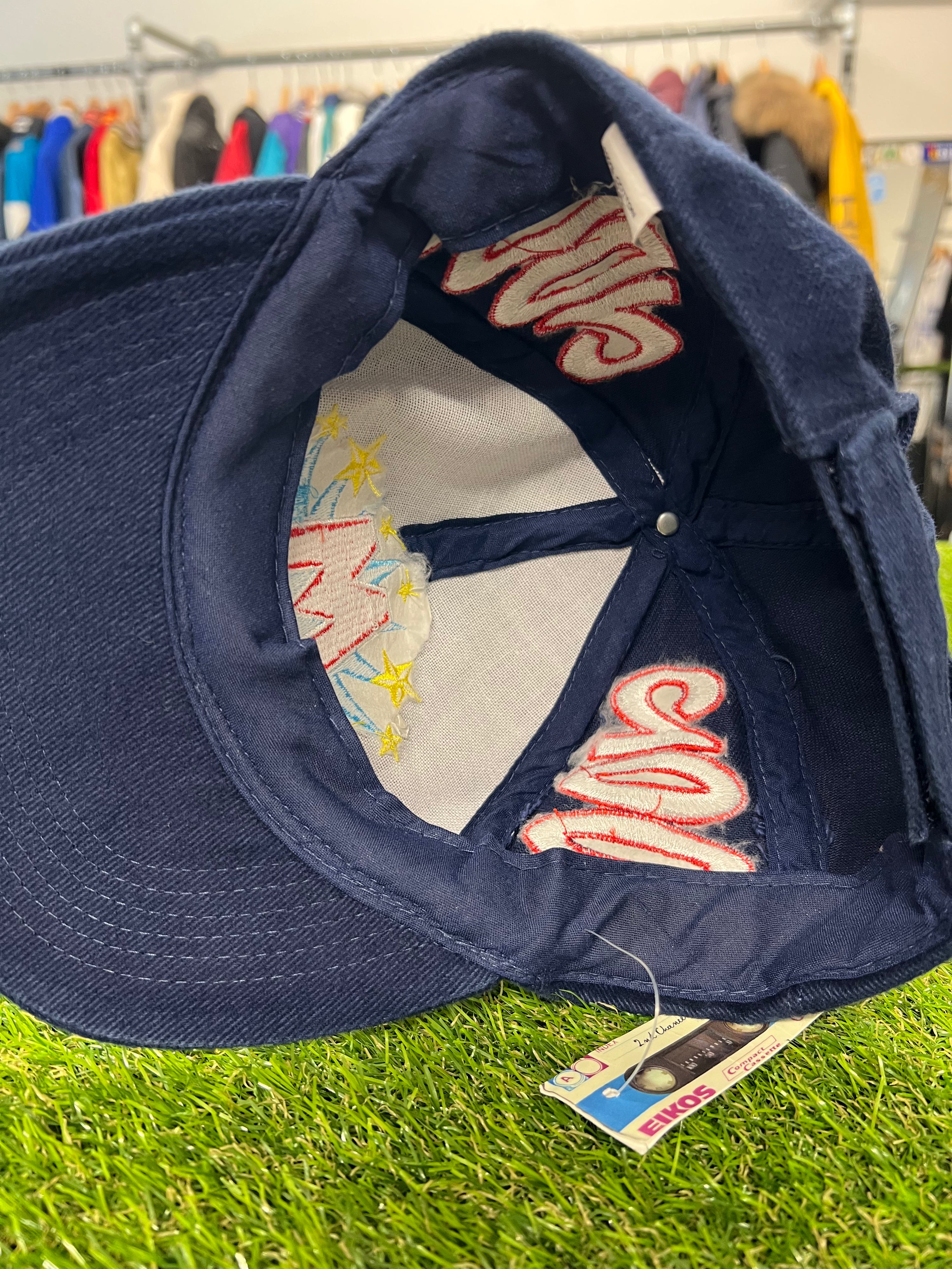 Embroidered Millennium 2000 Blue Hat