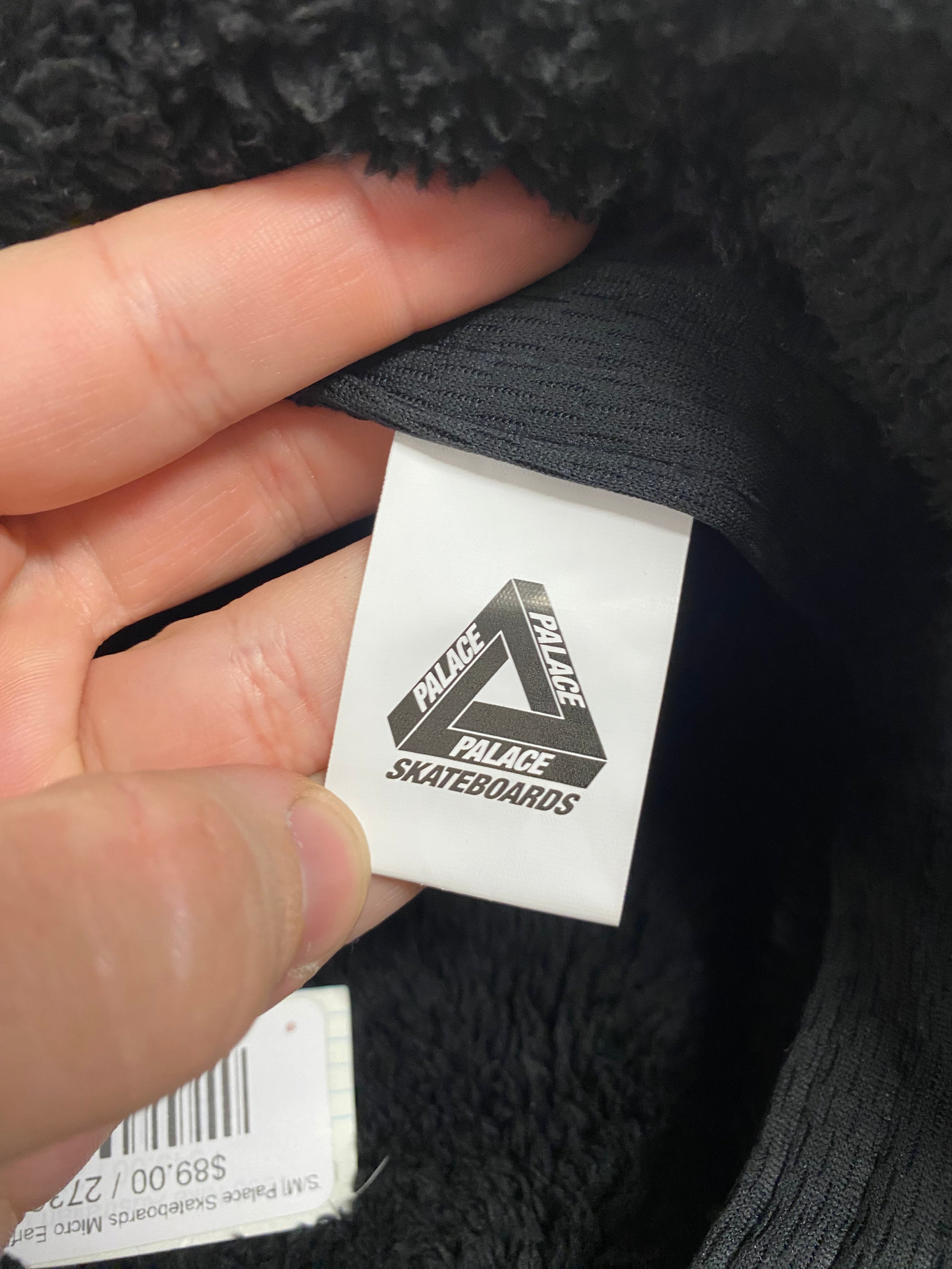 [S/M] Palace Skateboards Micro Earflap Runner Blue Hat