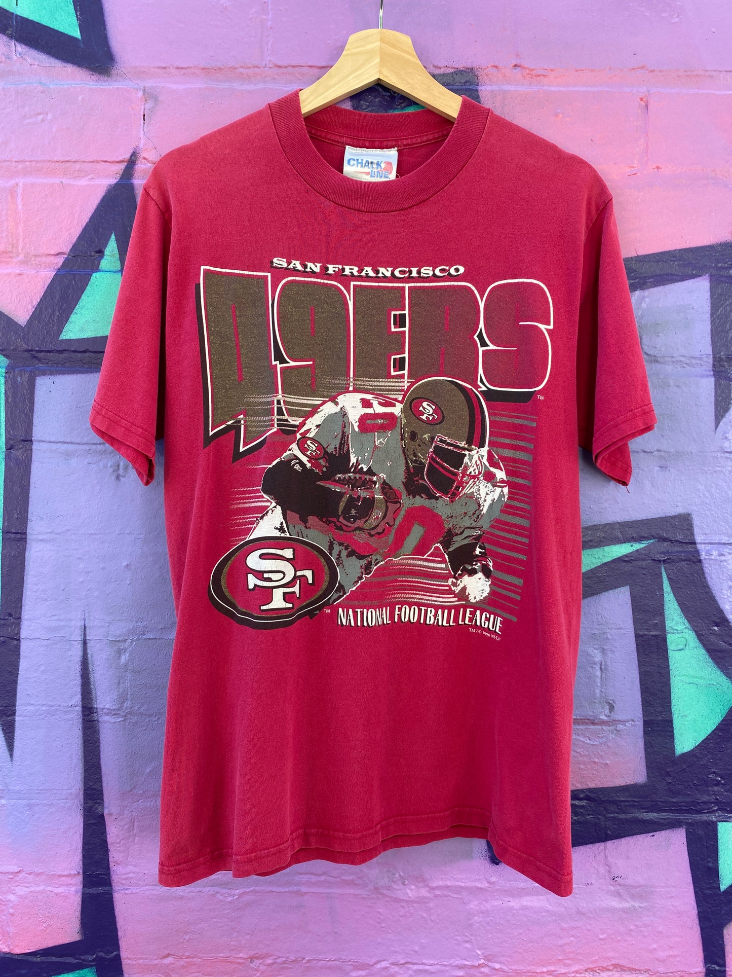 M - 1996 San Fran 49ers NFL Chalkline