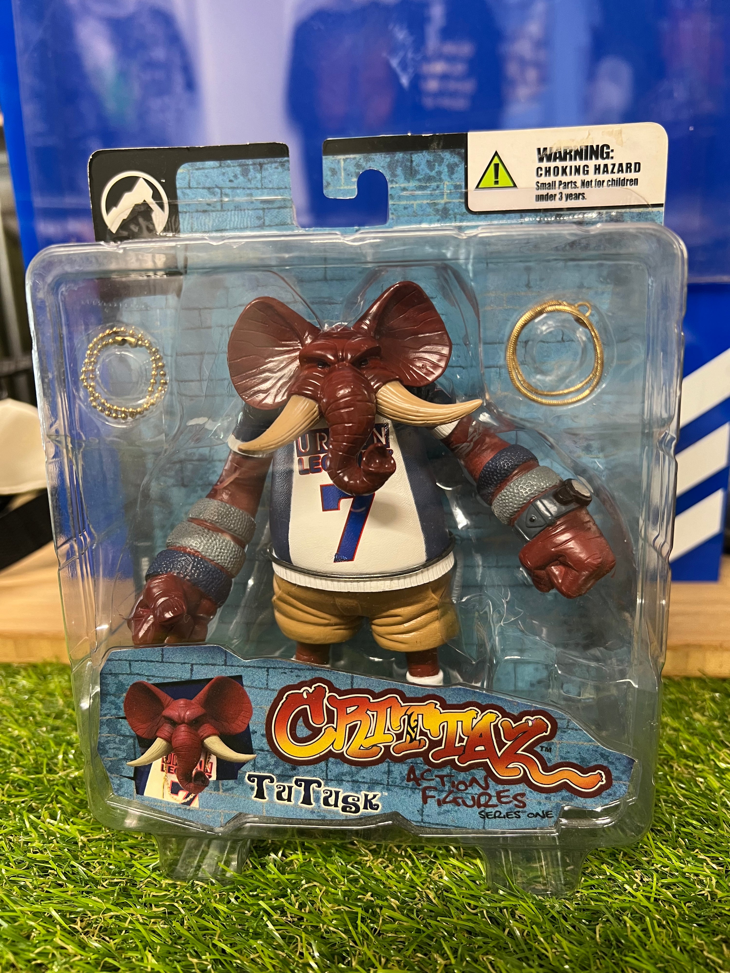 Crittaz Series 1 "Tu Tusk" Action Figure