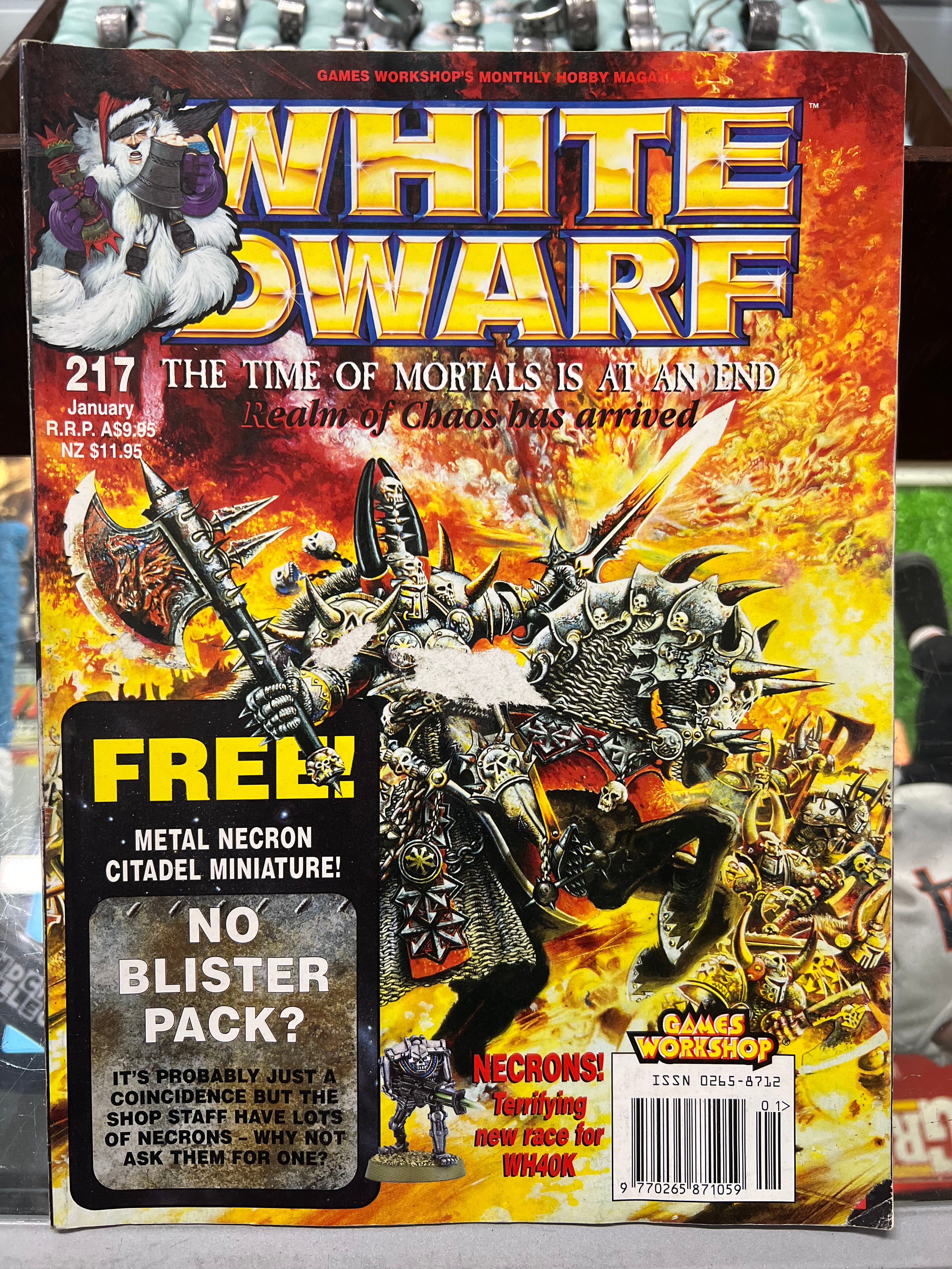 VINTAGE WHITE DWARF WARHAMMER MAGAZINES