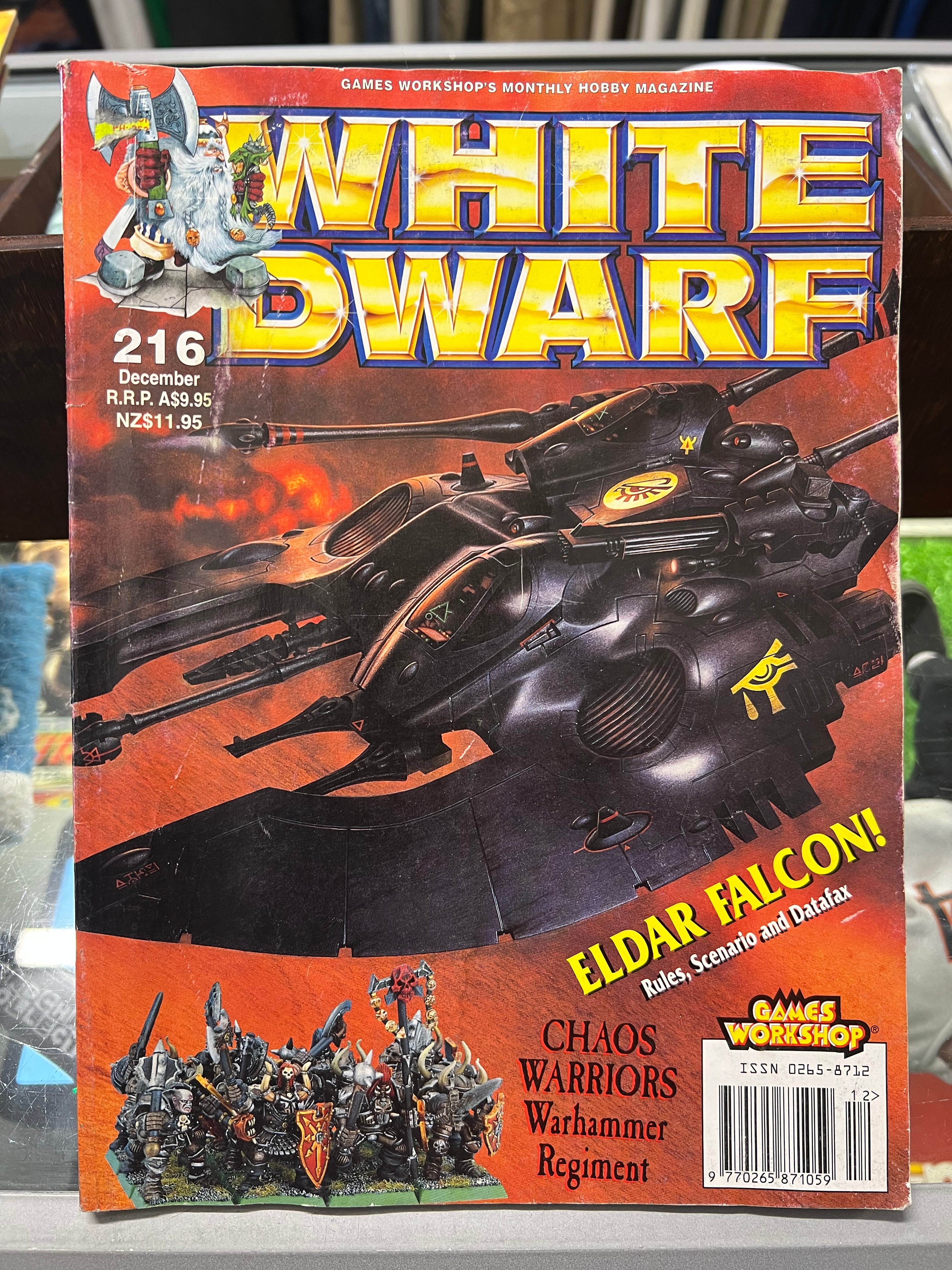 VINTAGE WHITE DWARF WARHAMMER MAGAZINES