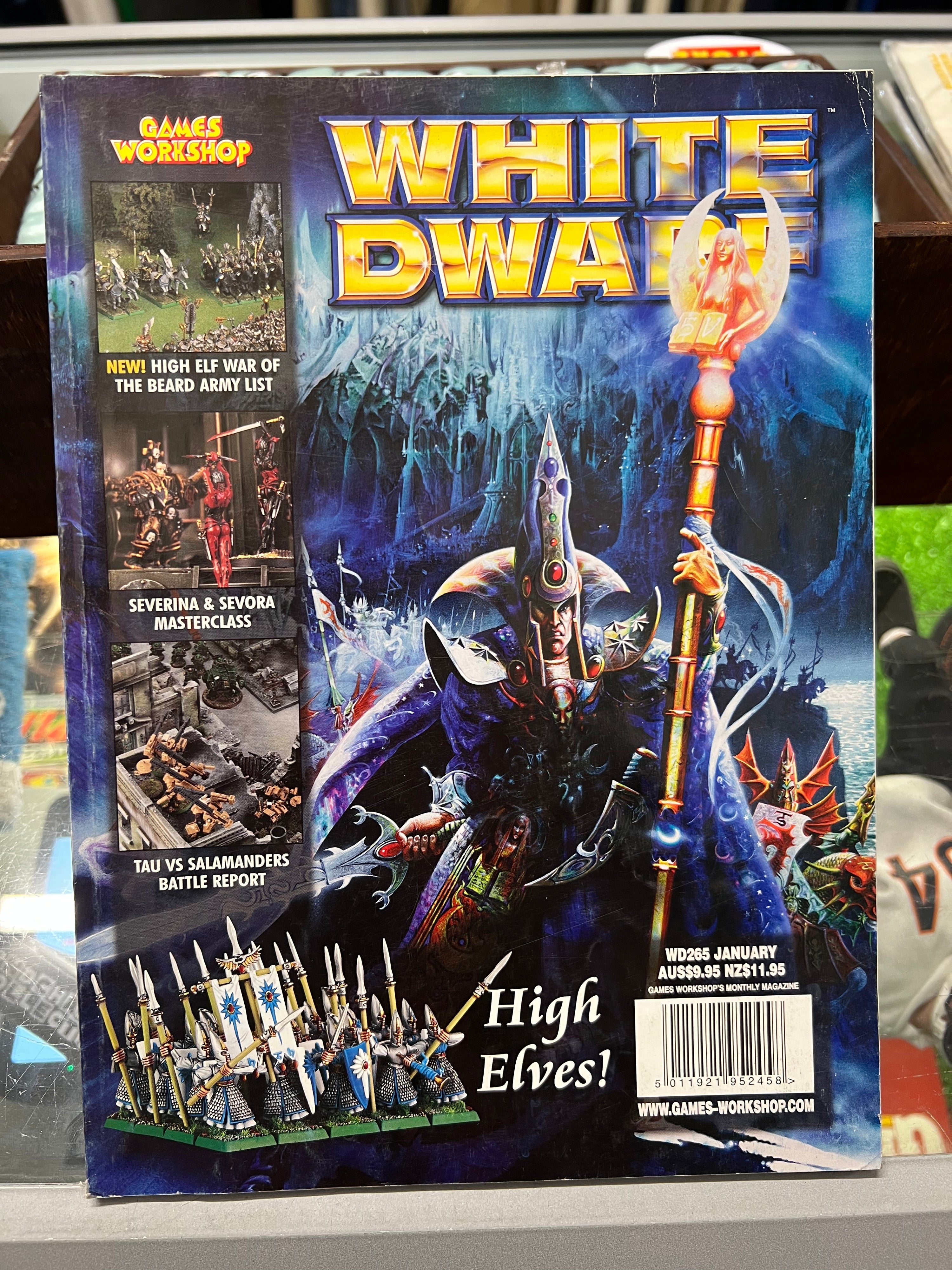 VINTAGE WHITE DWARF WARHAMMER MAGAZINES
