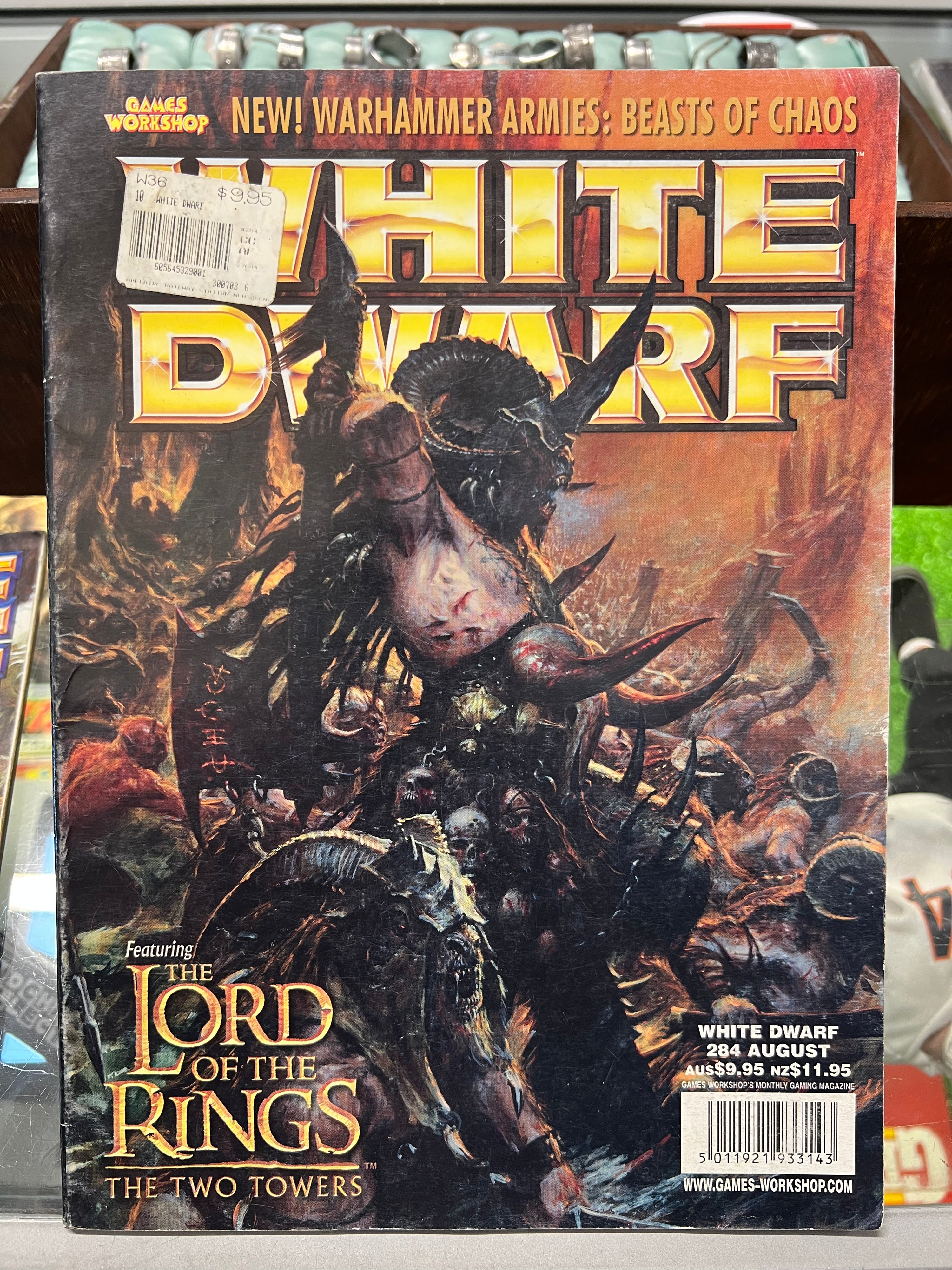 VINTAGE WHITE DWARF WARHAMMER MAGAZINES