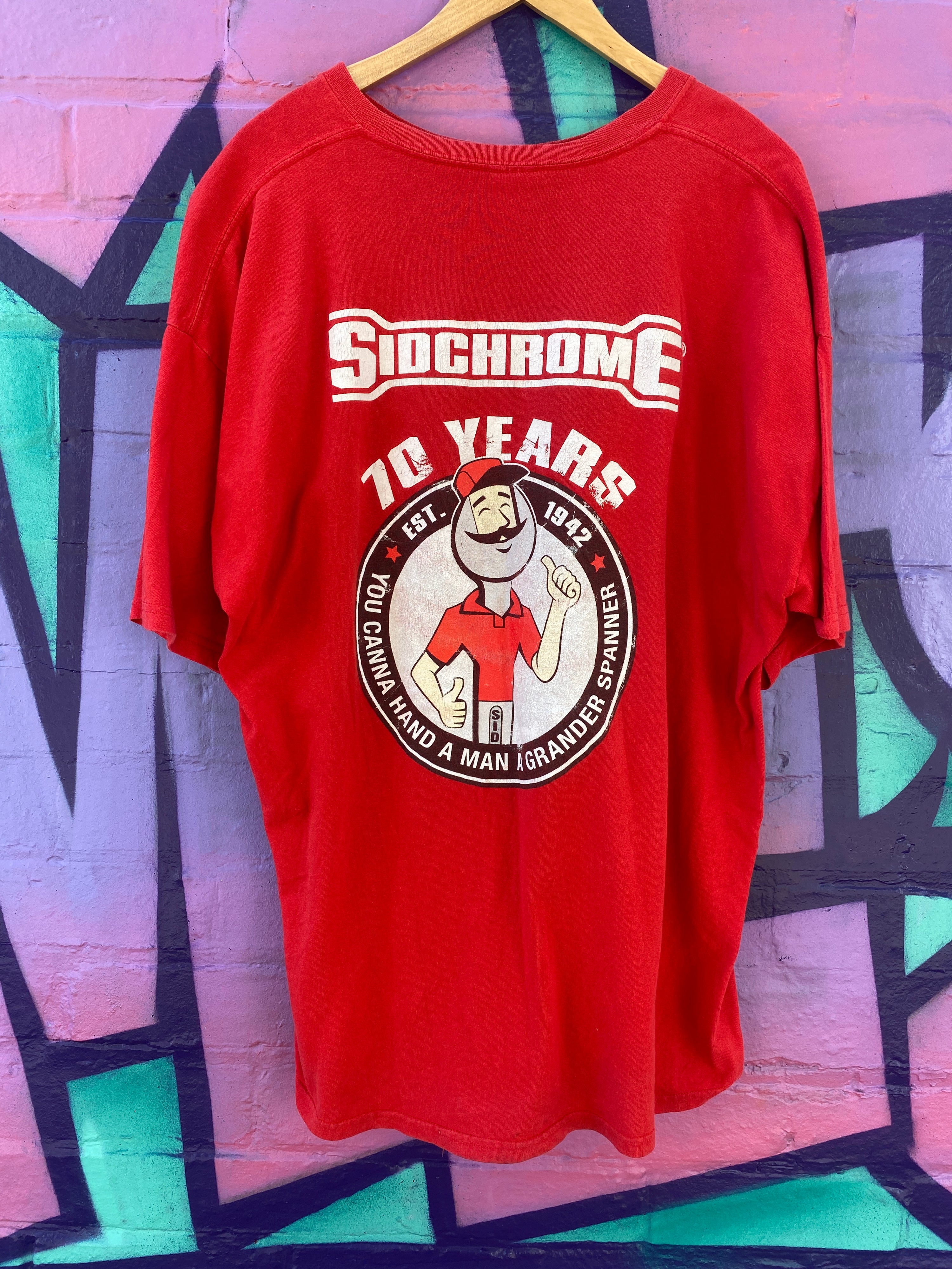 2XL - Sidchrome 70 Years Red DS