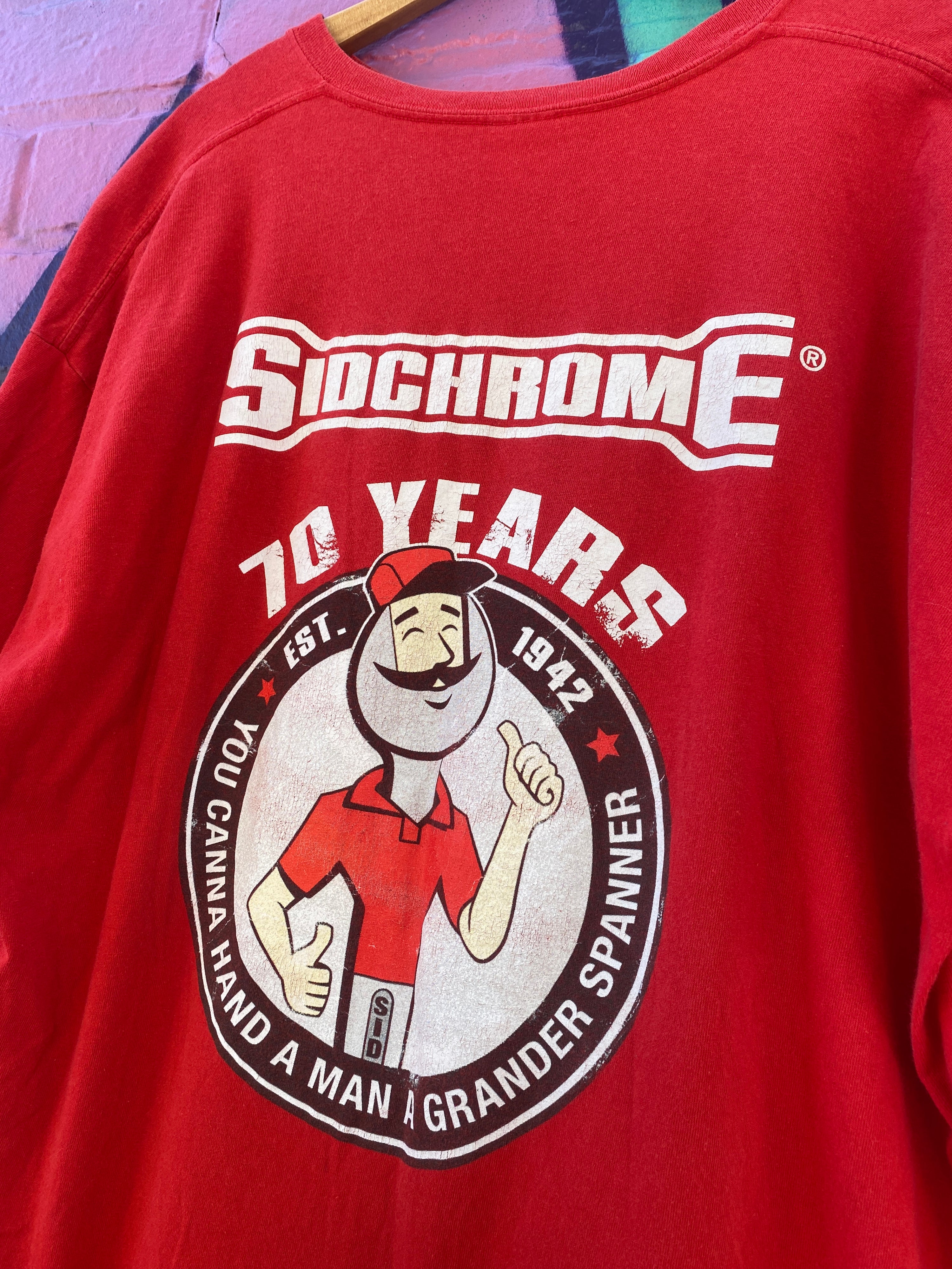 2XL - Sidchrome 70 Years Red DS
