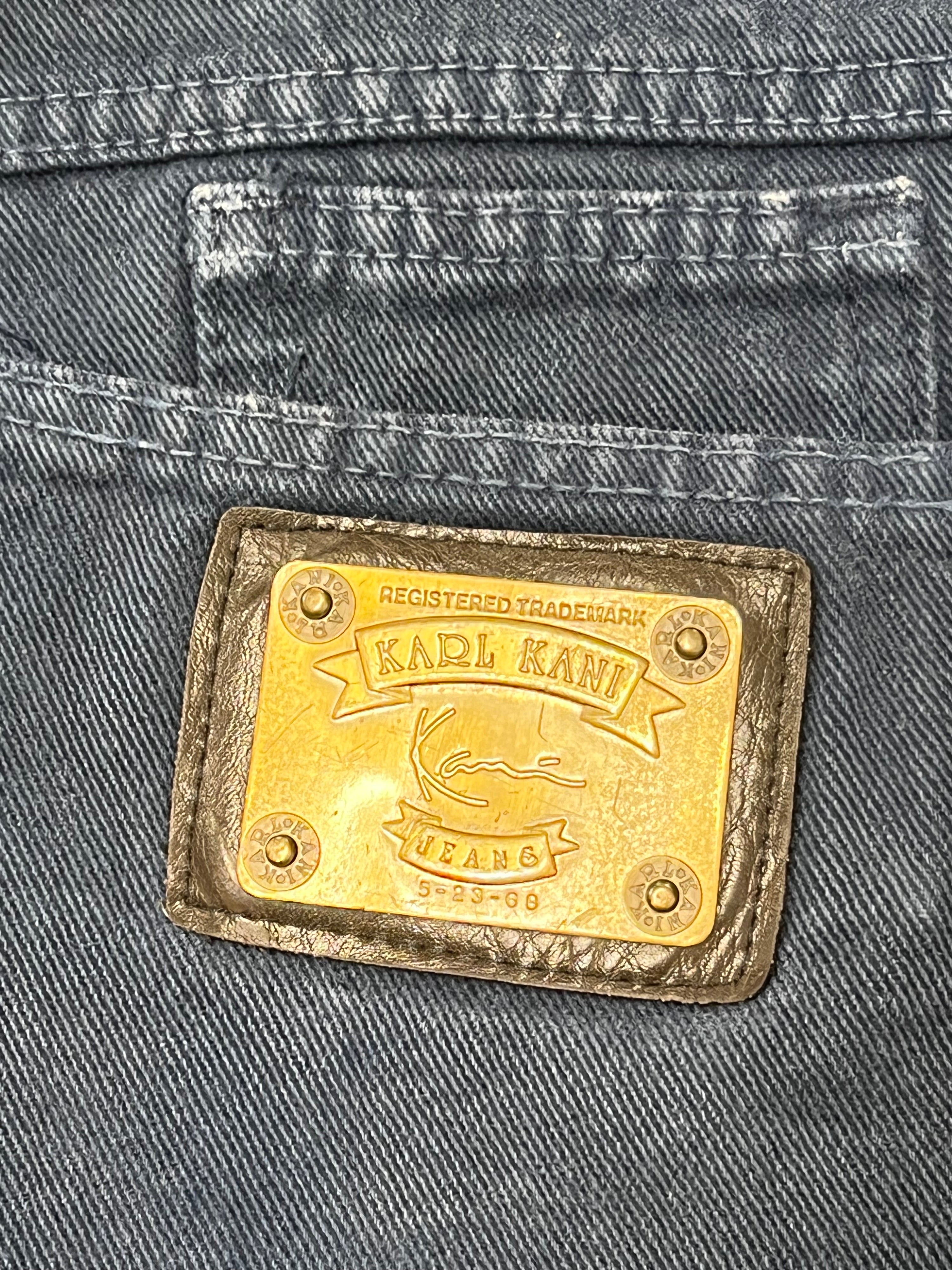 34 - Karl Kani Navy Blue Shorts