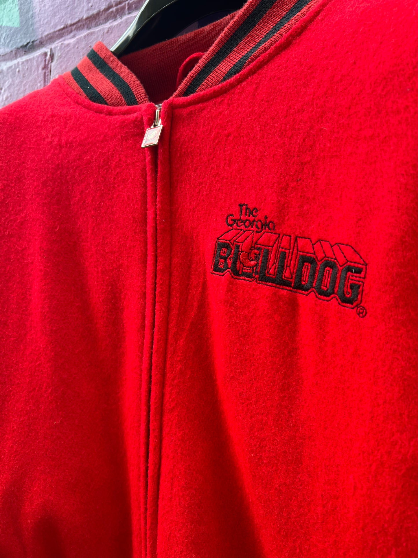L - The Georgia Bulldog Varsity Jacket