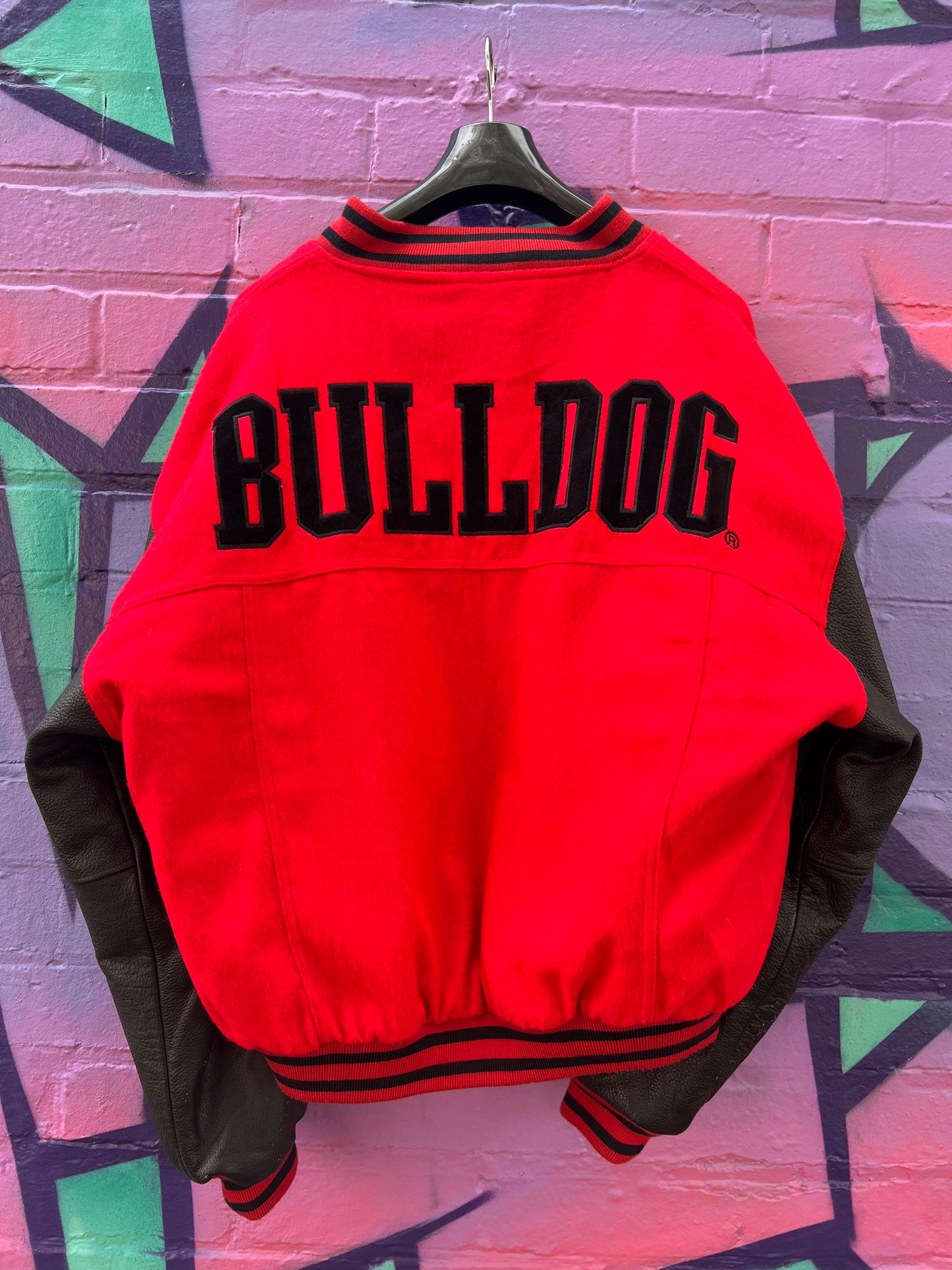 L - The Georgia Bulldog Varsity Jacket
