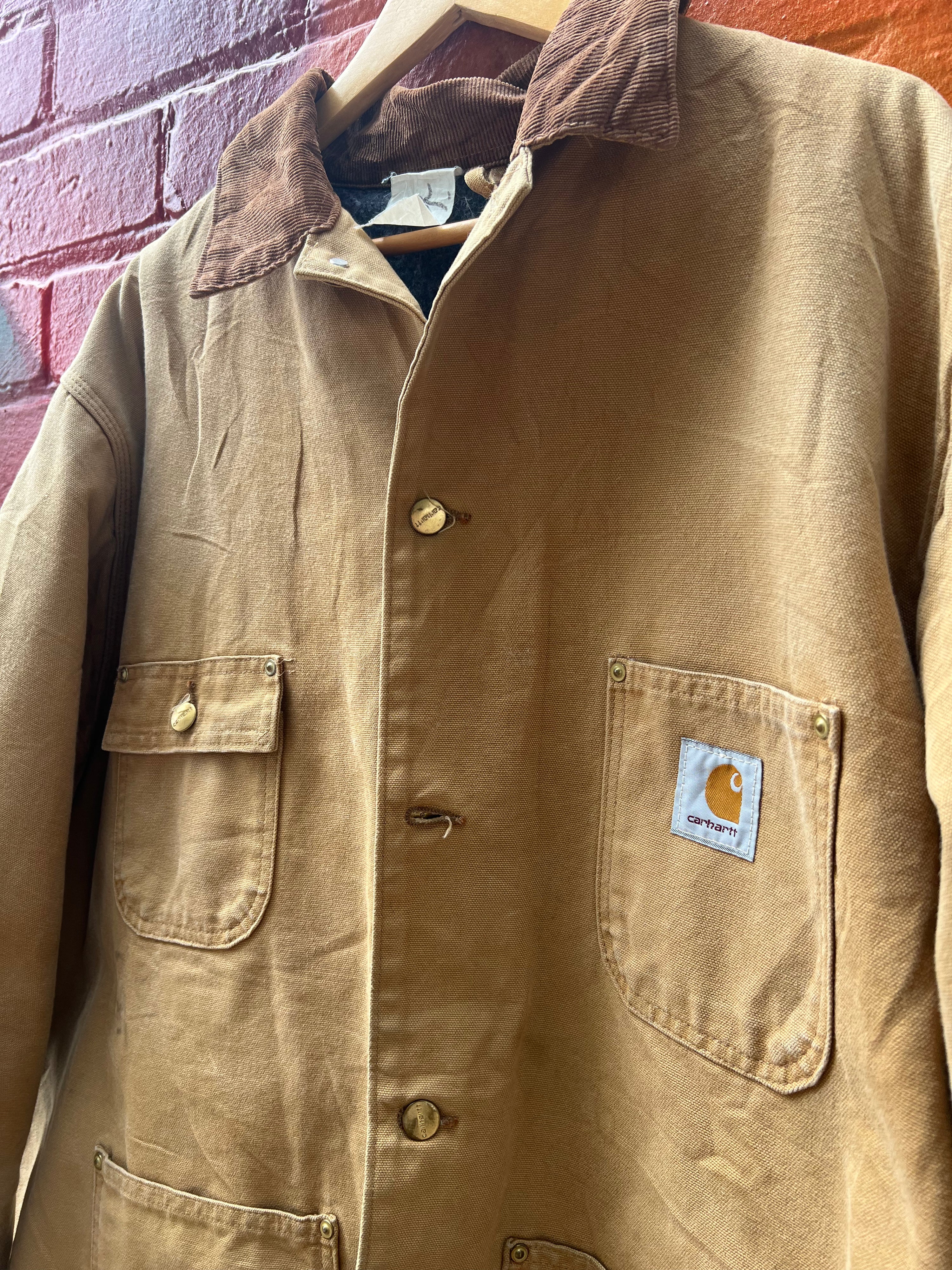 2XL - Vintage Carhartt Tan Chore Jacket CJ10