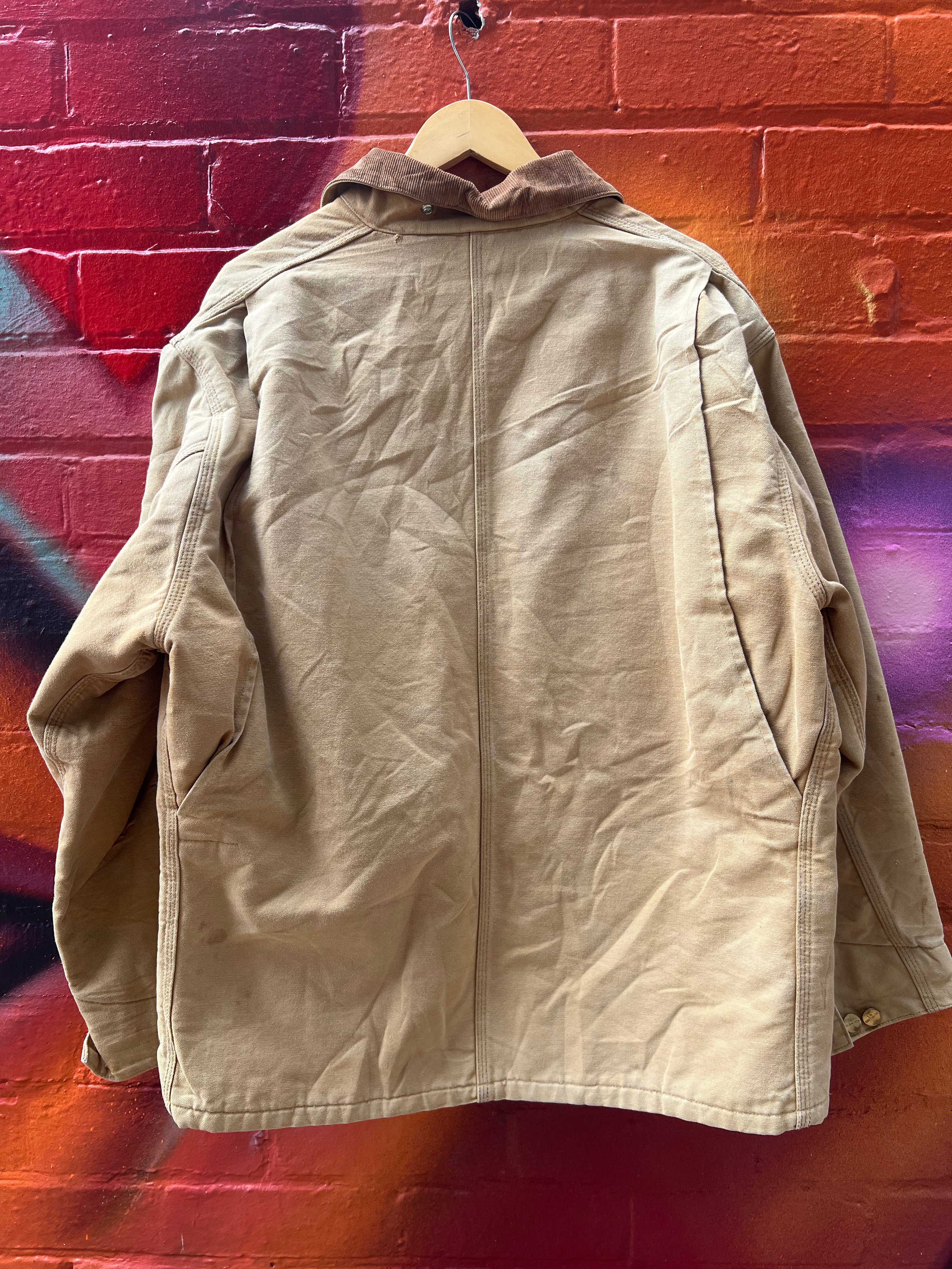 2XL - Vintage Carhartt Tan Chore Jacket CJ10