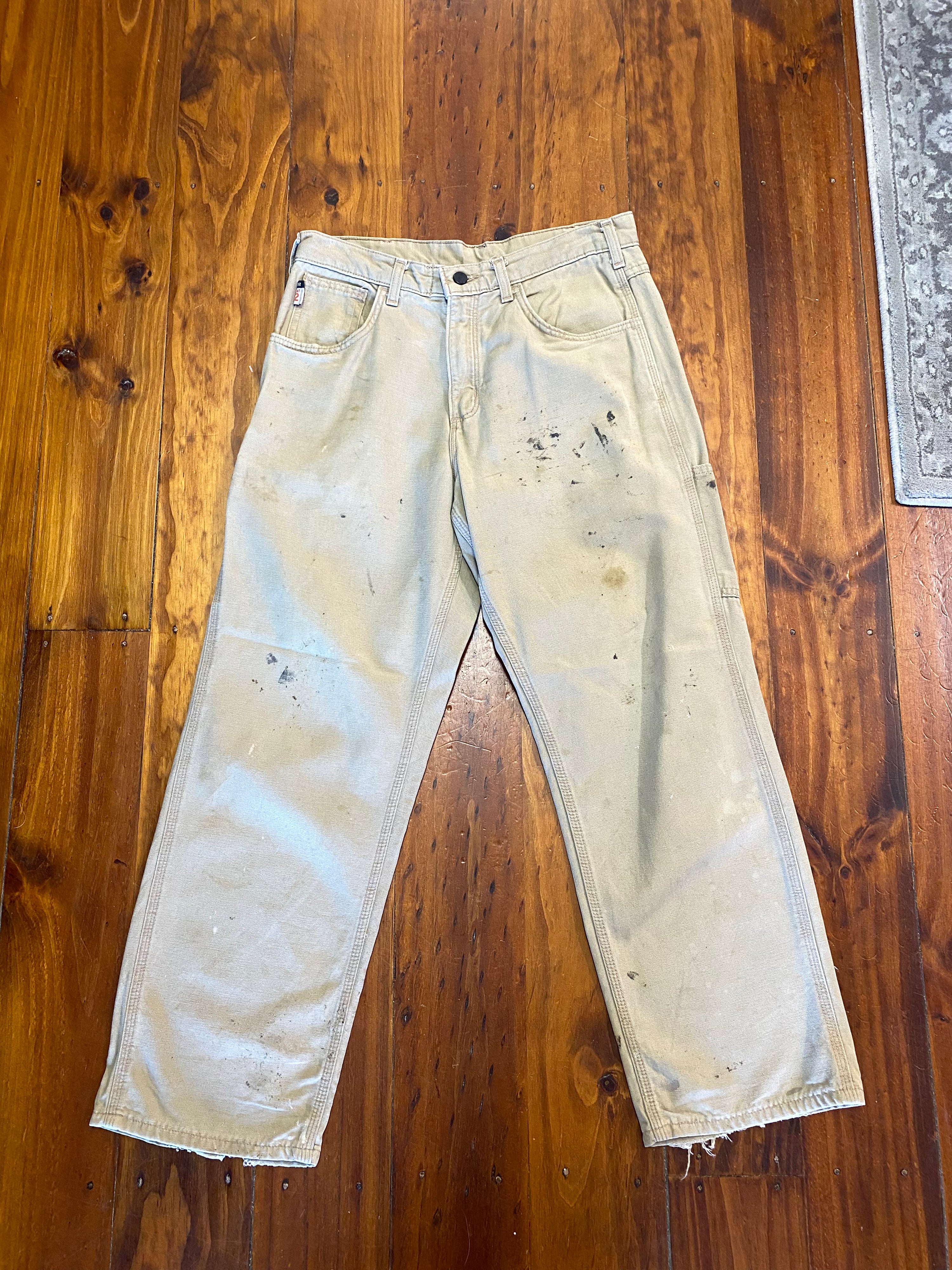 [32] Carhartt FR Stone Work Pants 32x30