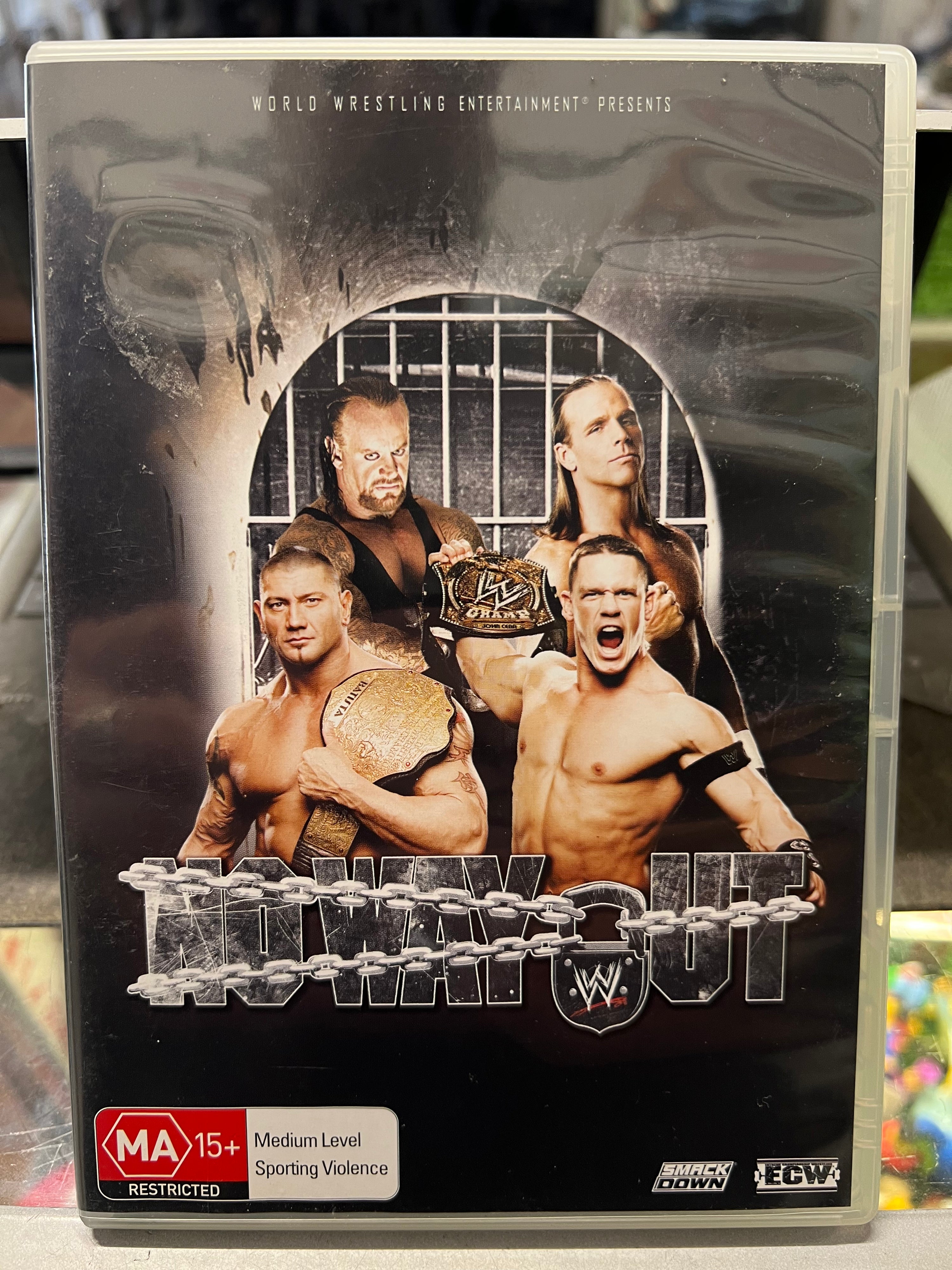 WWE 2006 No Way Out DVD